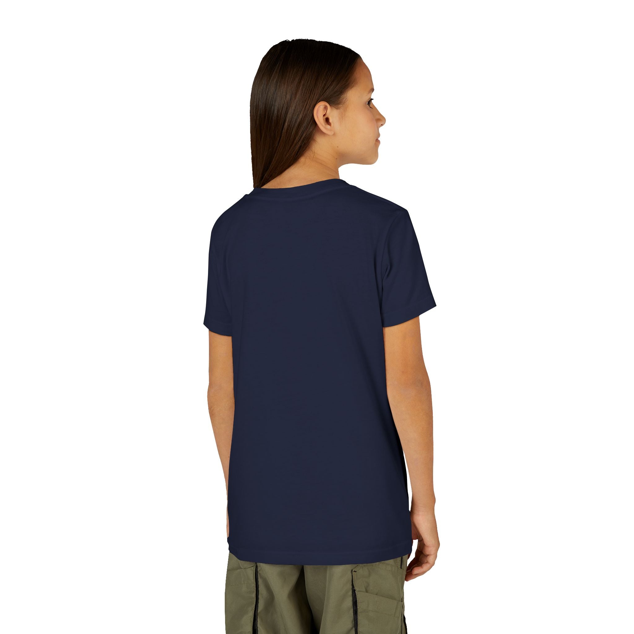 Youth Tee — "Stay True and Be You" Rainbow Script Kids T-Shirt