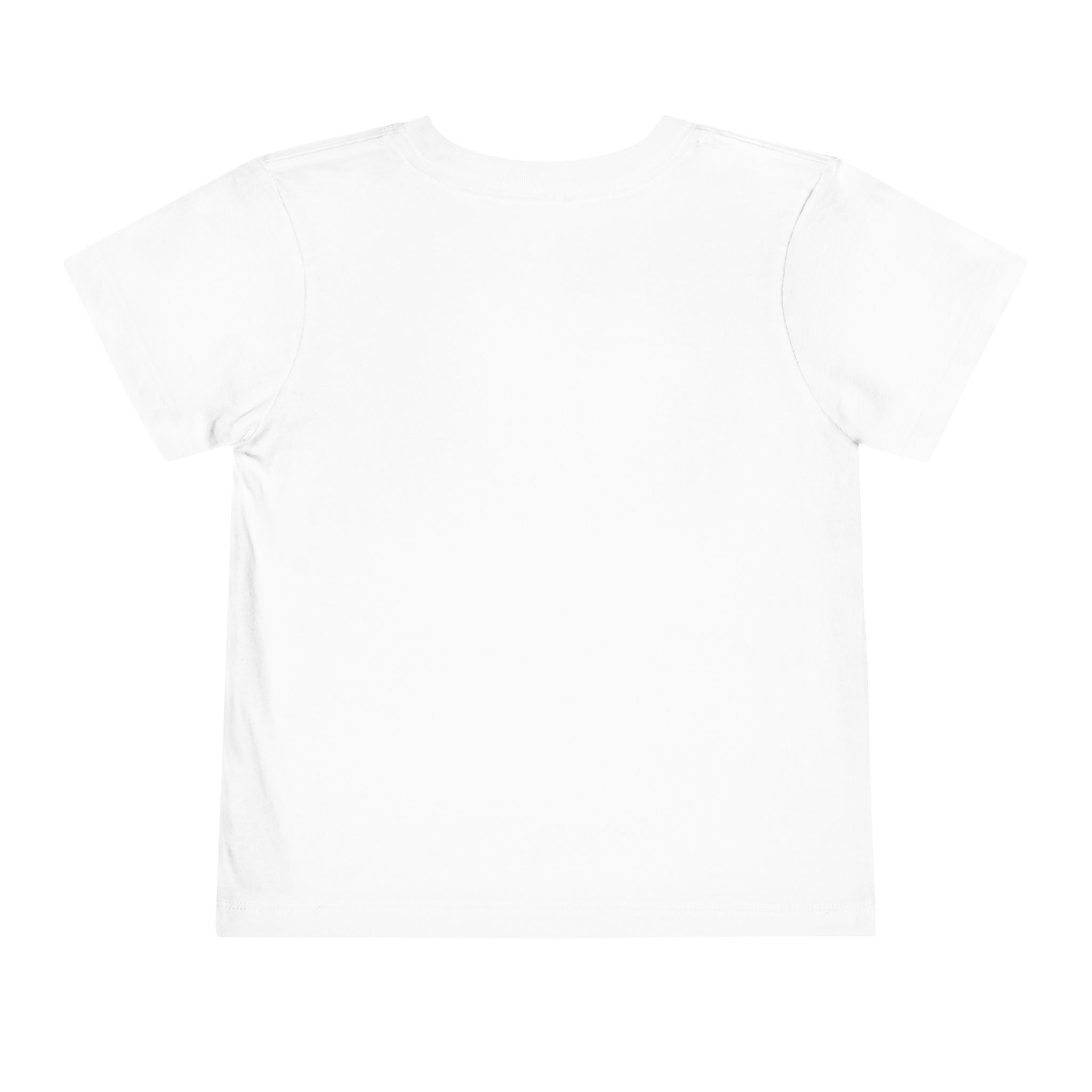 Toddler Candy Shapes Tee — Colorful Candy Heart Star Graphic Shirt for Kids