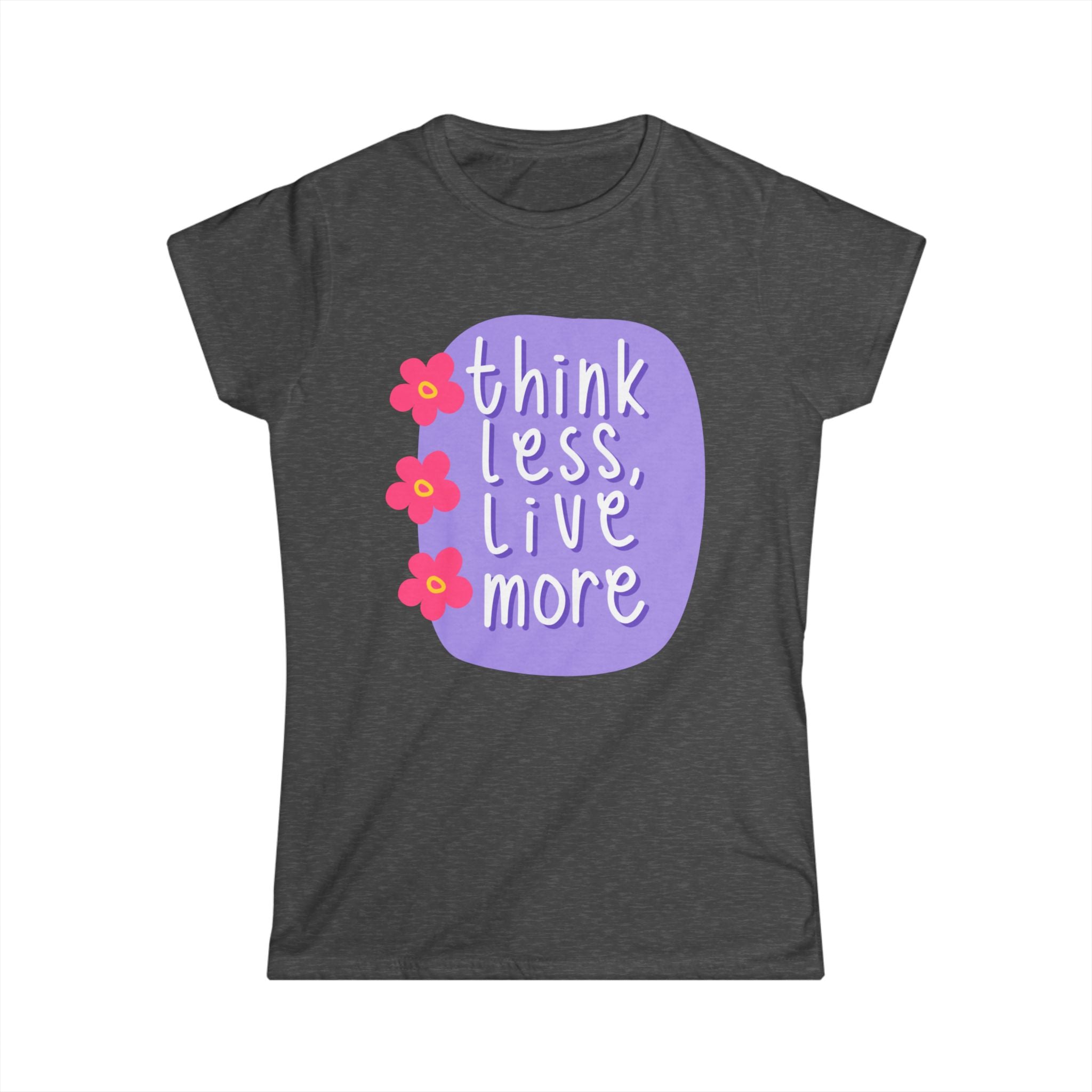 Follow Your Heart Floral Women's Tee — Inspirational Graphic T-Shirt