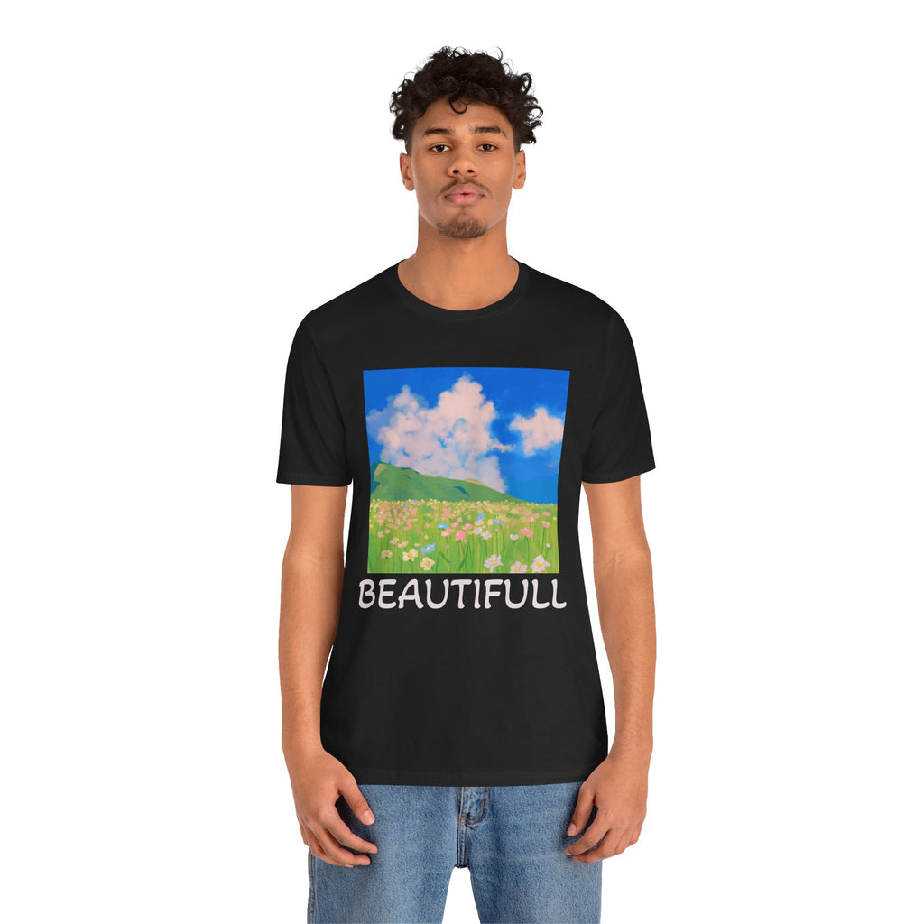 Floral Field Printed T-Shirt — Beautiful Floral Daily Wear