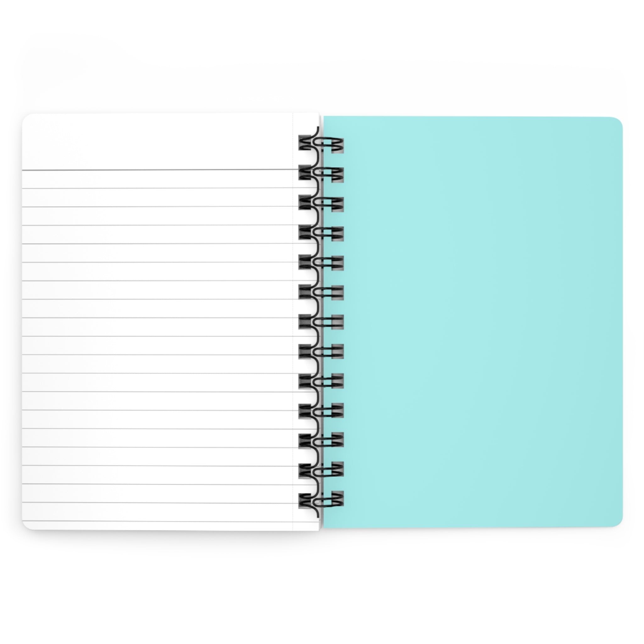 Mint Dragon & Cameo Spiral Journal — Cute Fantasy Notebook