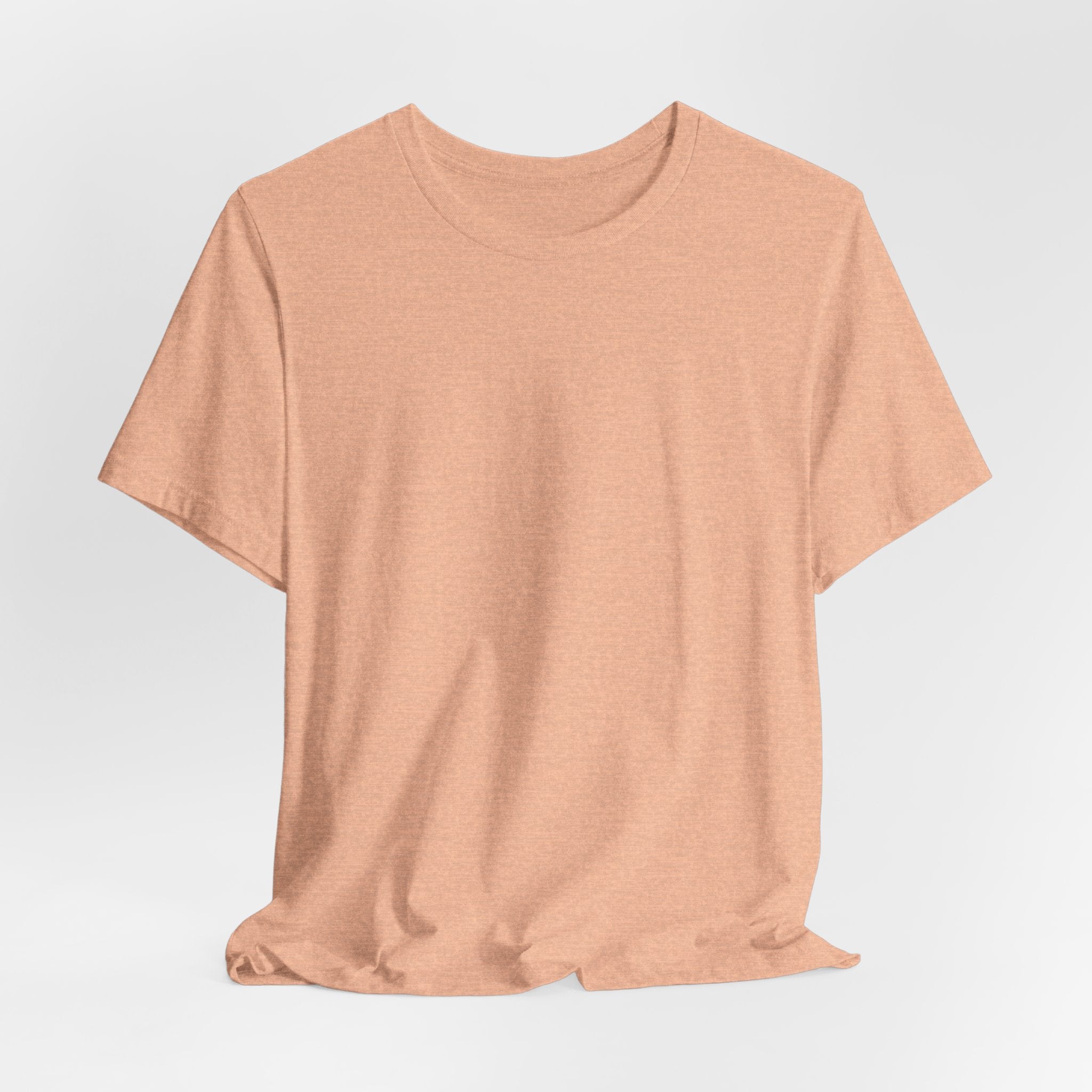 Classic Plain Everyday Unisex Short Sleeve Tee