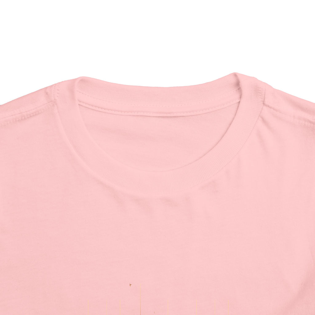 Toddler Tee — Pastel Rainbow Christmas Trees Holiday Shirt