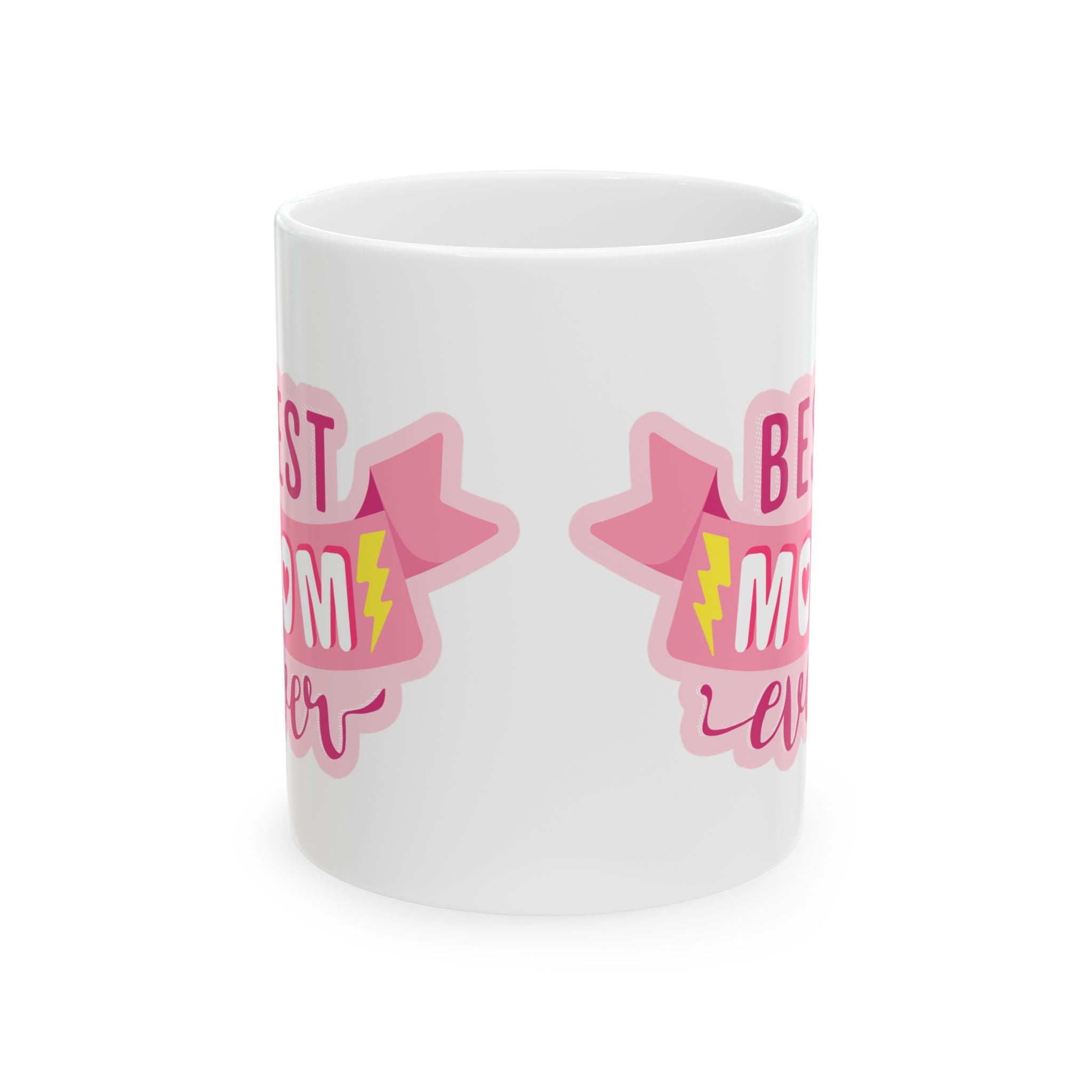 World's Best Mom Ceramic Mug — 11oz & 15oz Coffee Cup