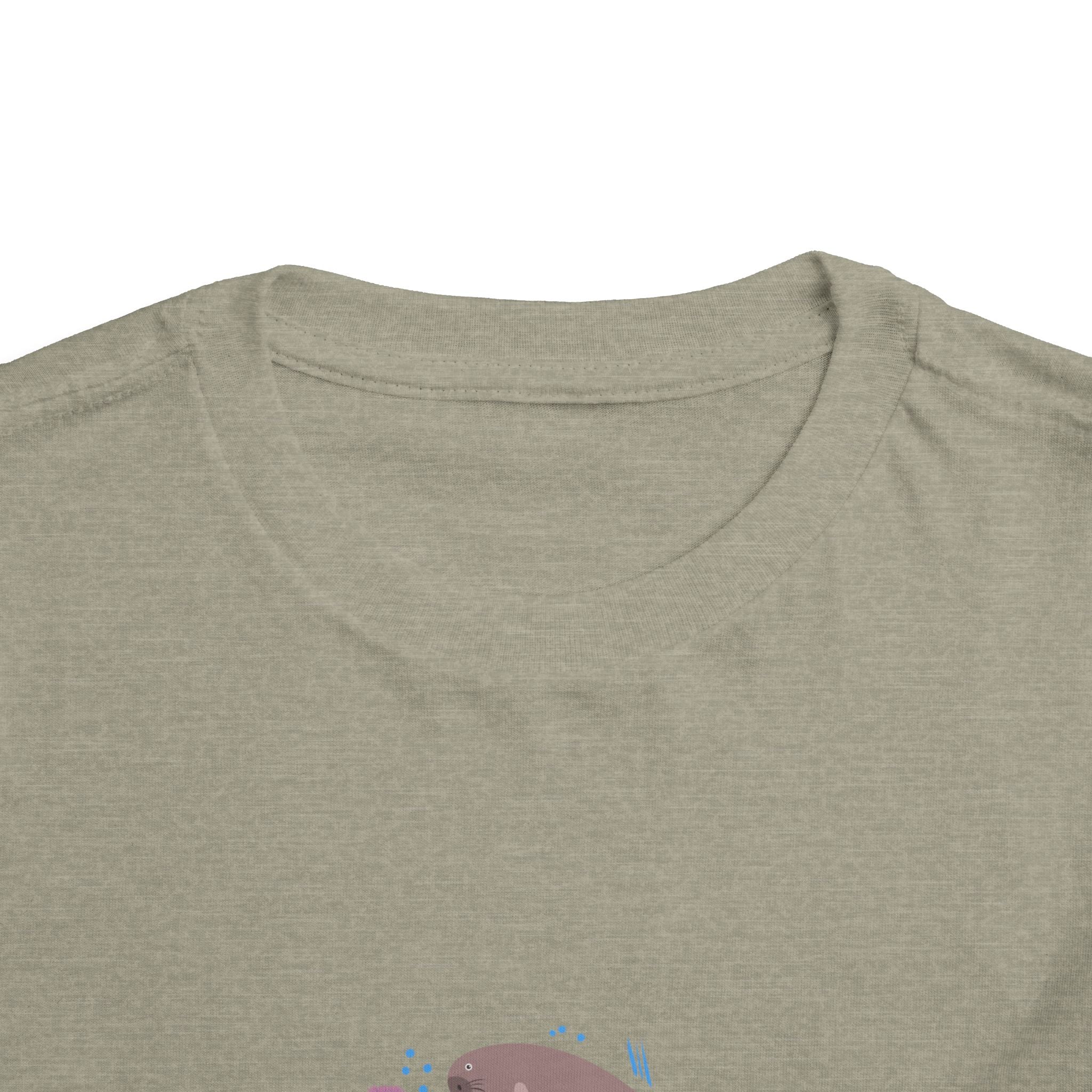 Toddler Tee — Cute Ocean Animals Circle Graphic