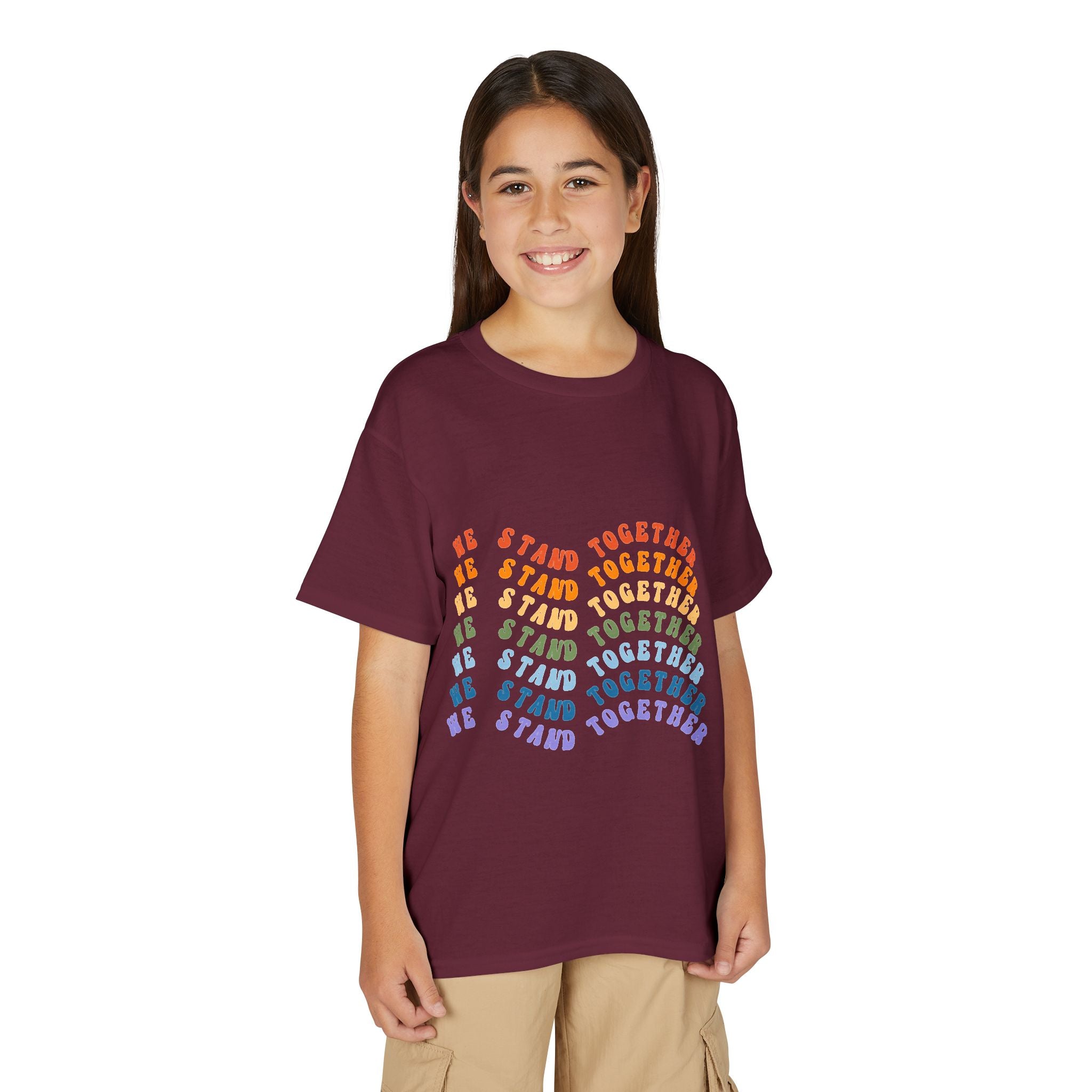 Youth Rainbow "We Stand Together" T-Shirt