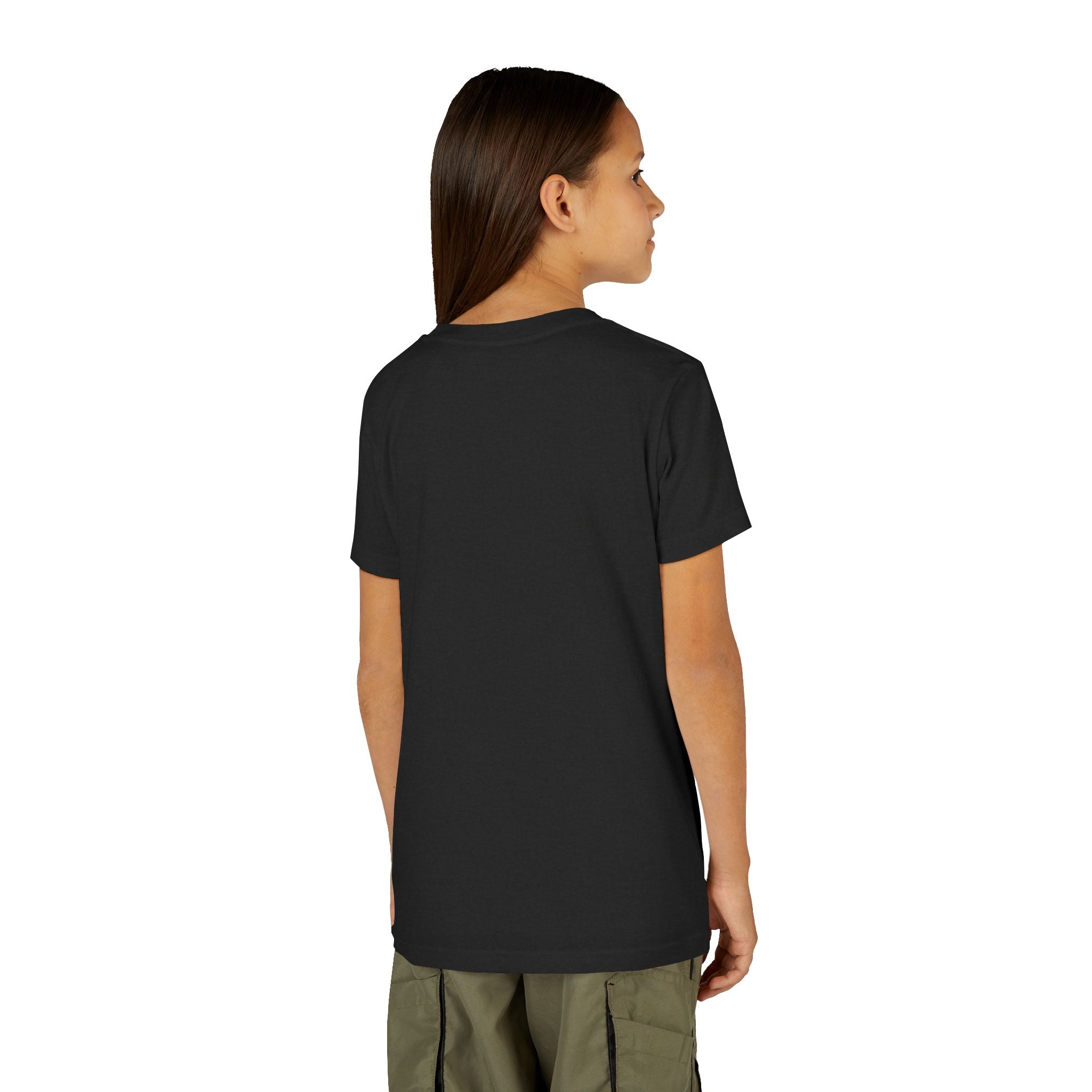Youth Tee — "Stay True and Be You" Rainbow Script Kids T-Shirt