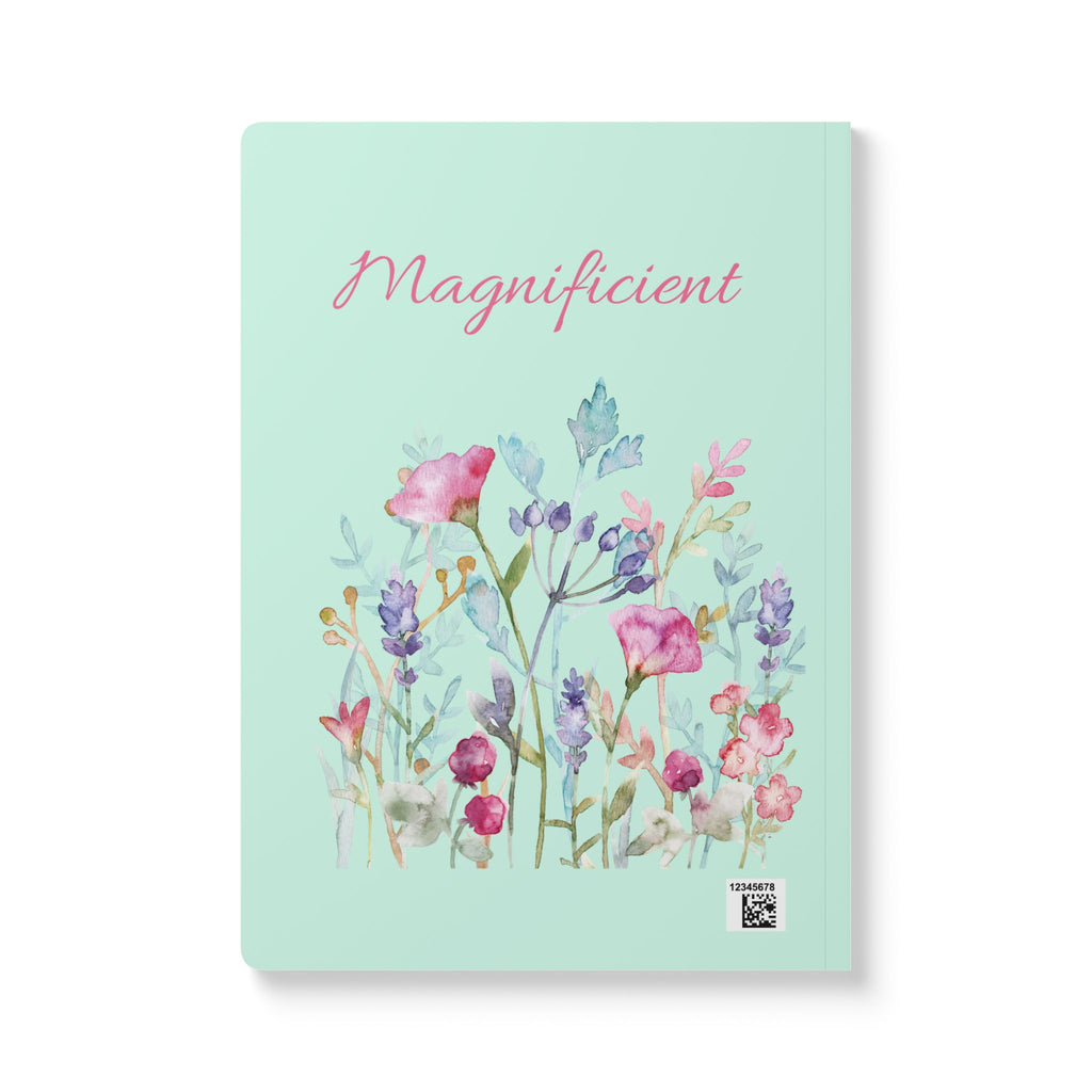 Magnificent Floral Pocket Notebook — Watercolor Wildflower Softcover Journal