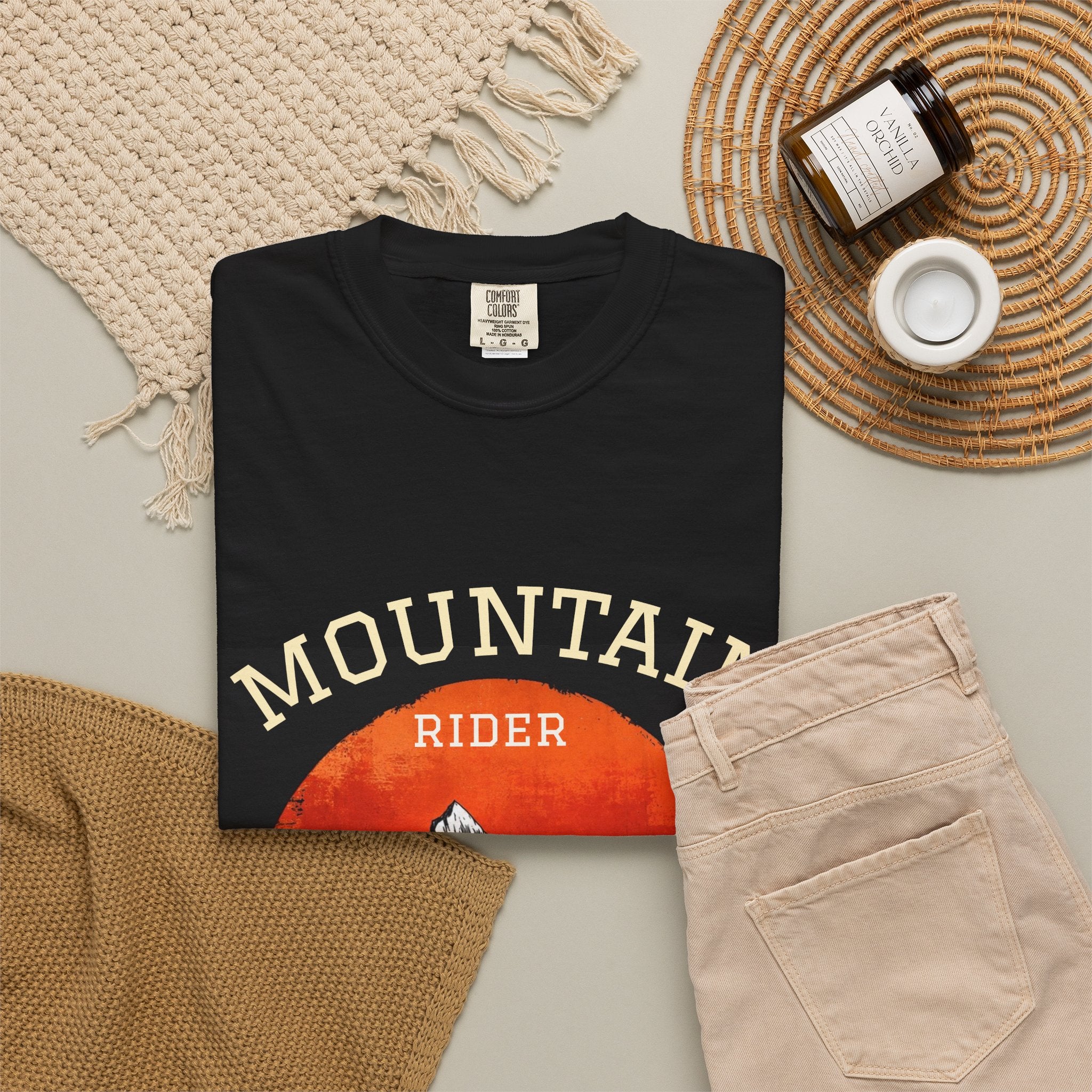 Mountain Rider T-Shirt — Vintage Mountain Graphic Tee