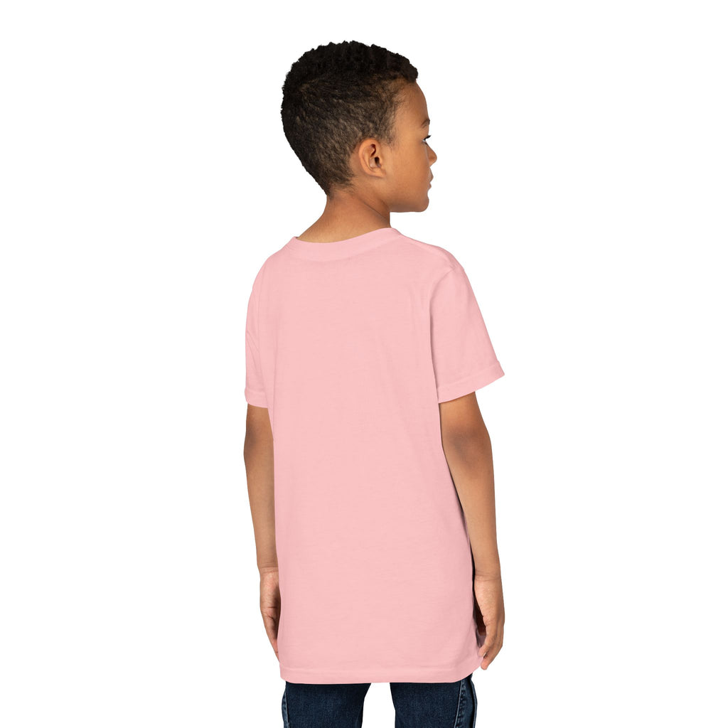Youth Tee — "Stay True and Be You" Rainbow Script Kids T-Shirt