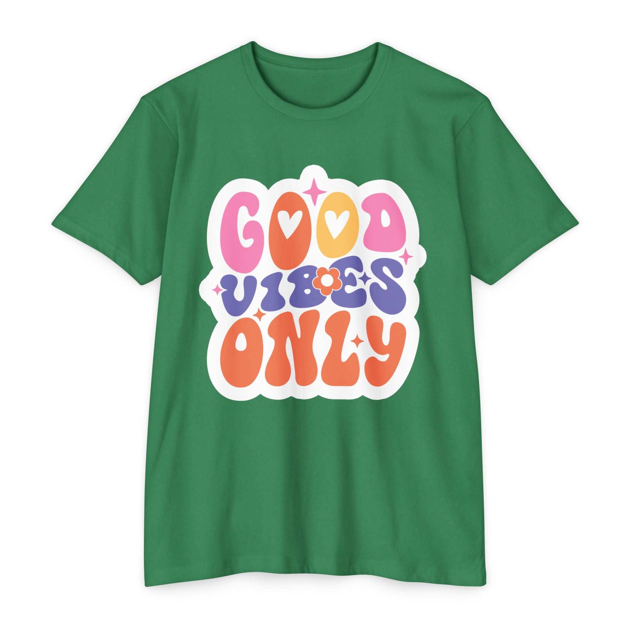 Women’s Boyfriend Tee "Good Vibes Only" - Comfortable Women's T-Shirt