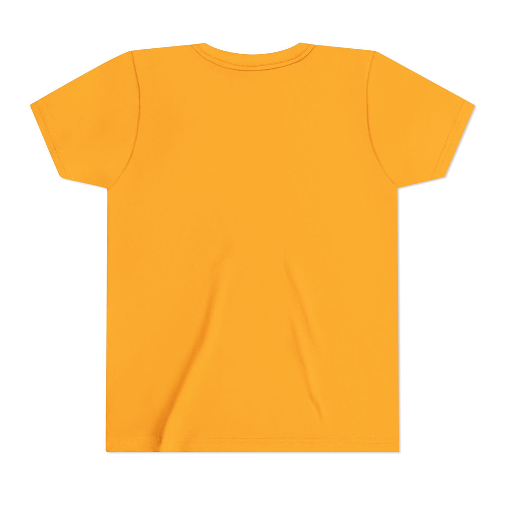 Youth Tee — "Stay True and Be You" Rainbow Script Kids T-Shirt