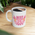 World's Best Mom Ceramic Mug — 11oz & 15oz Coffee Cup
