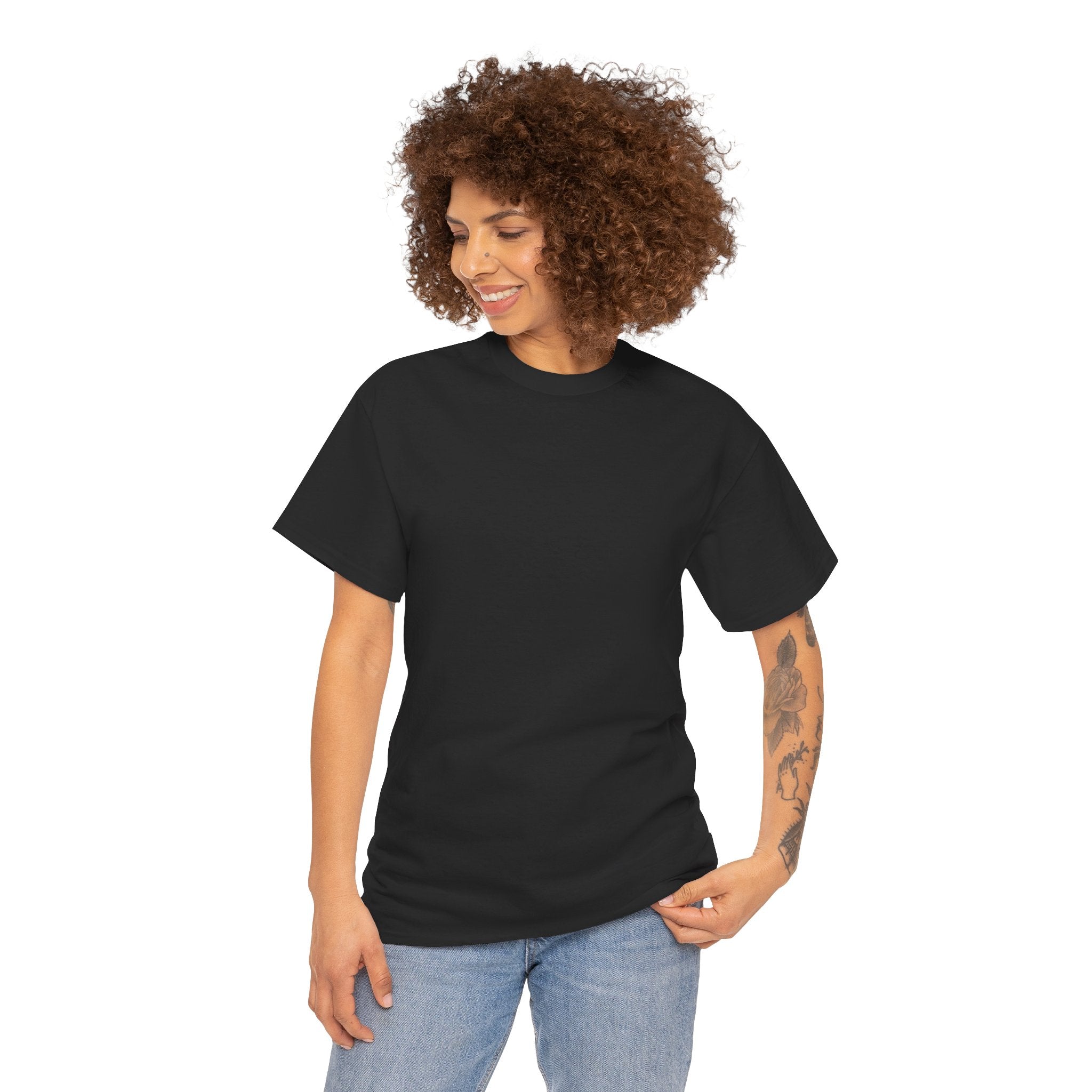 Plain Unisex Cotton Tee — Comfortable Affordable Everyday T‑Shirt
