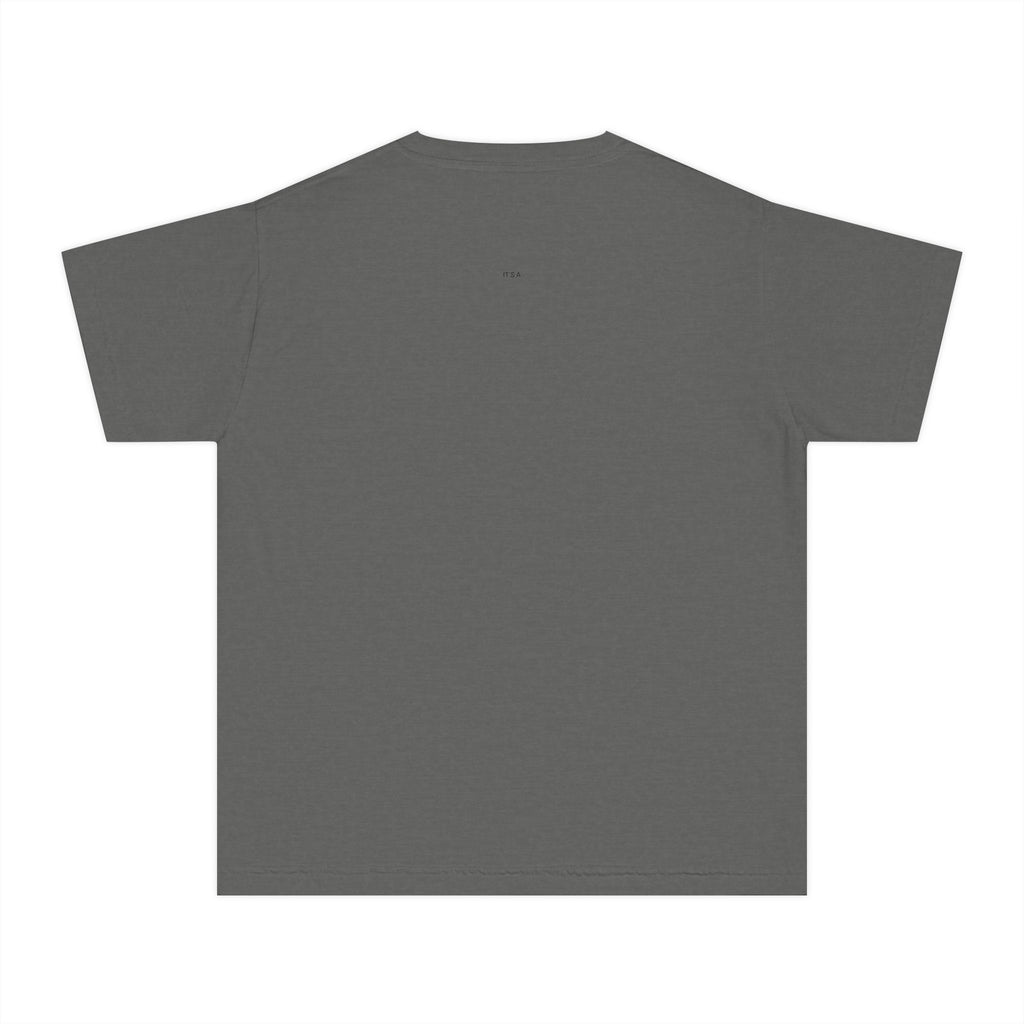 Kids Plain Colored T-Shirt — Classic Youth Midweight Tee