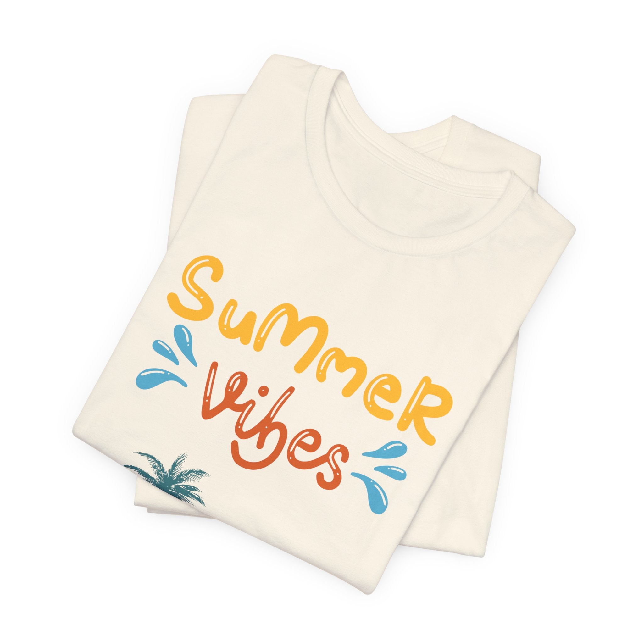 Hello Summer Tee – Pastel Beach Graphic T-Shirt