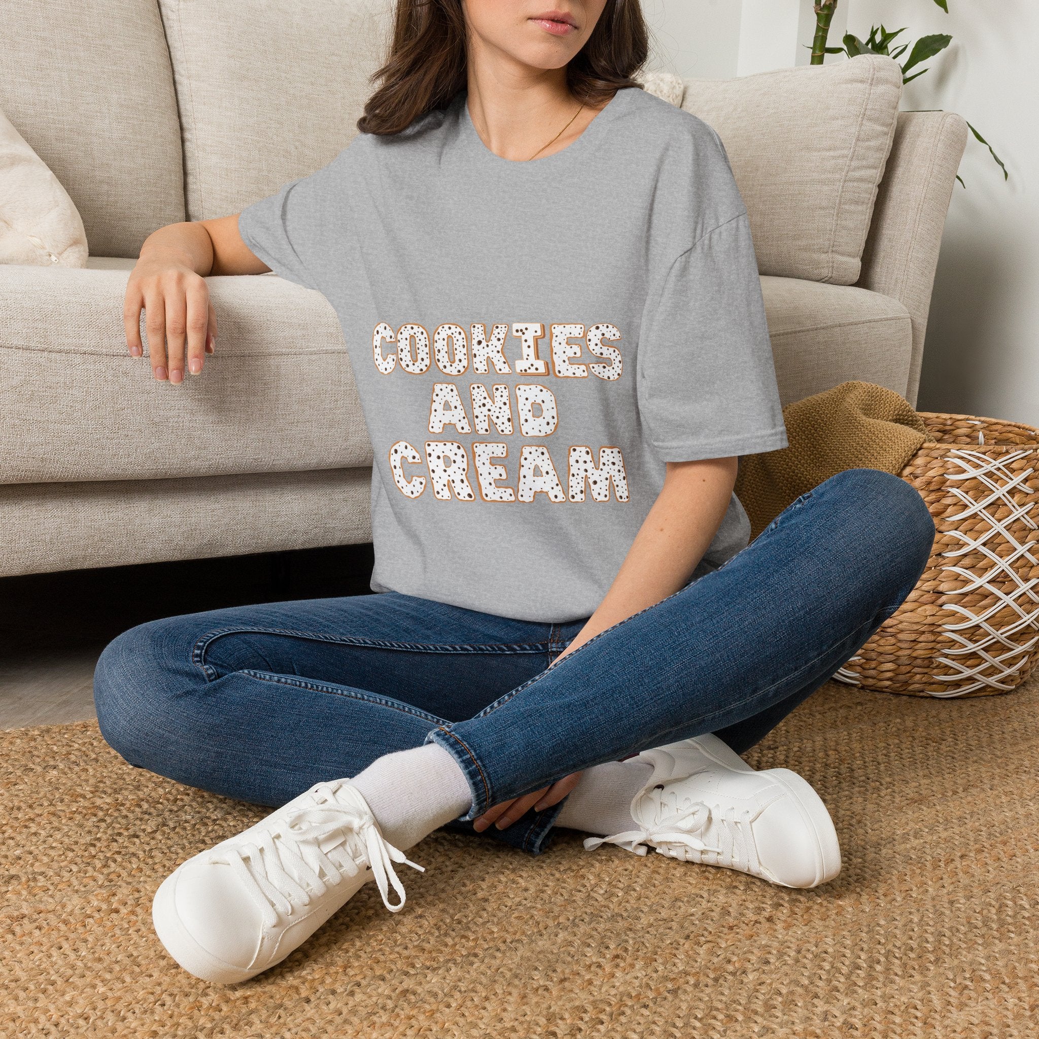 Cookies and Ice Cream T-Shirt — Cute Dessert Graphic Tee