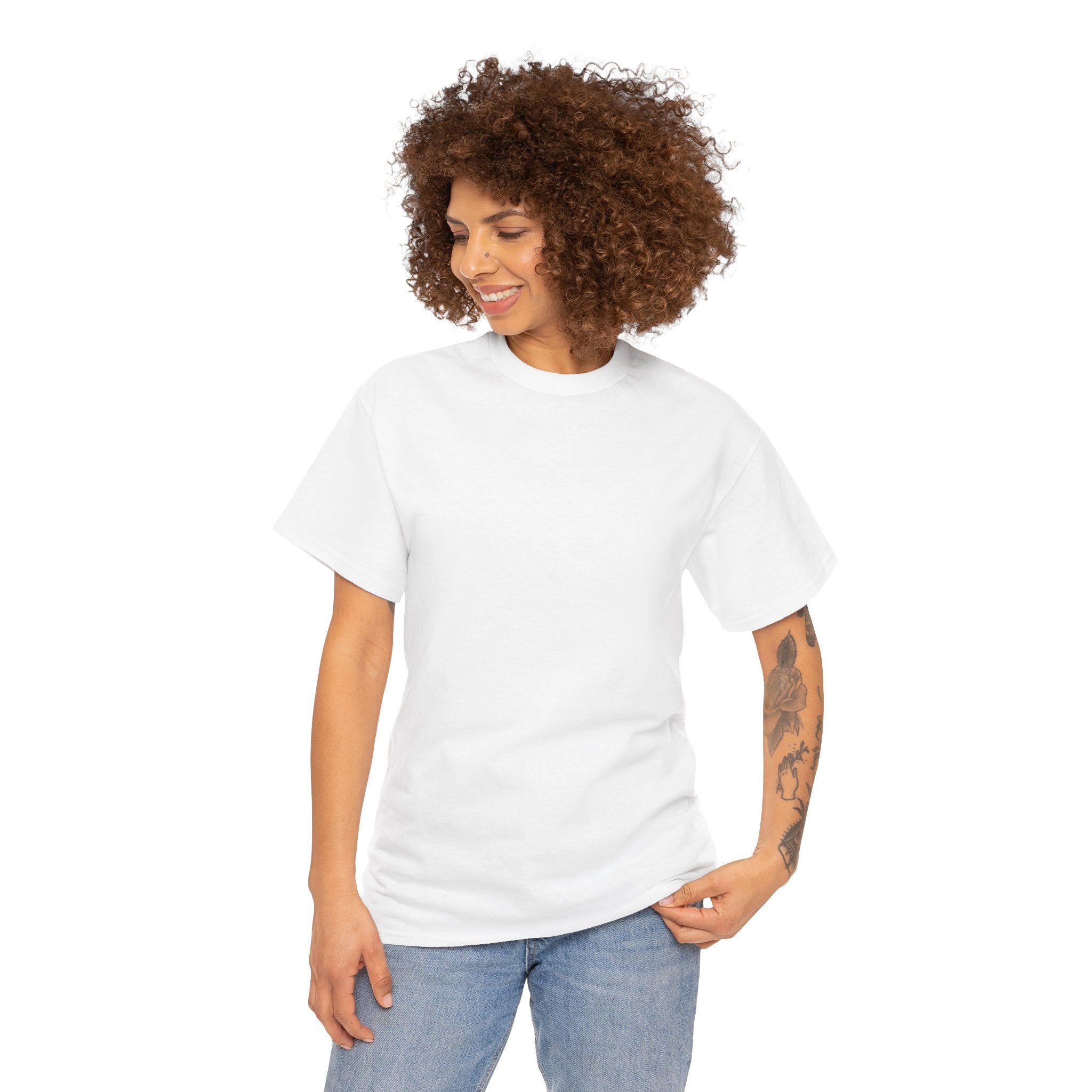 Plain Unisex Cotton Tee — Comfortable Affordable Everyday T‑Shirt