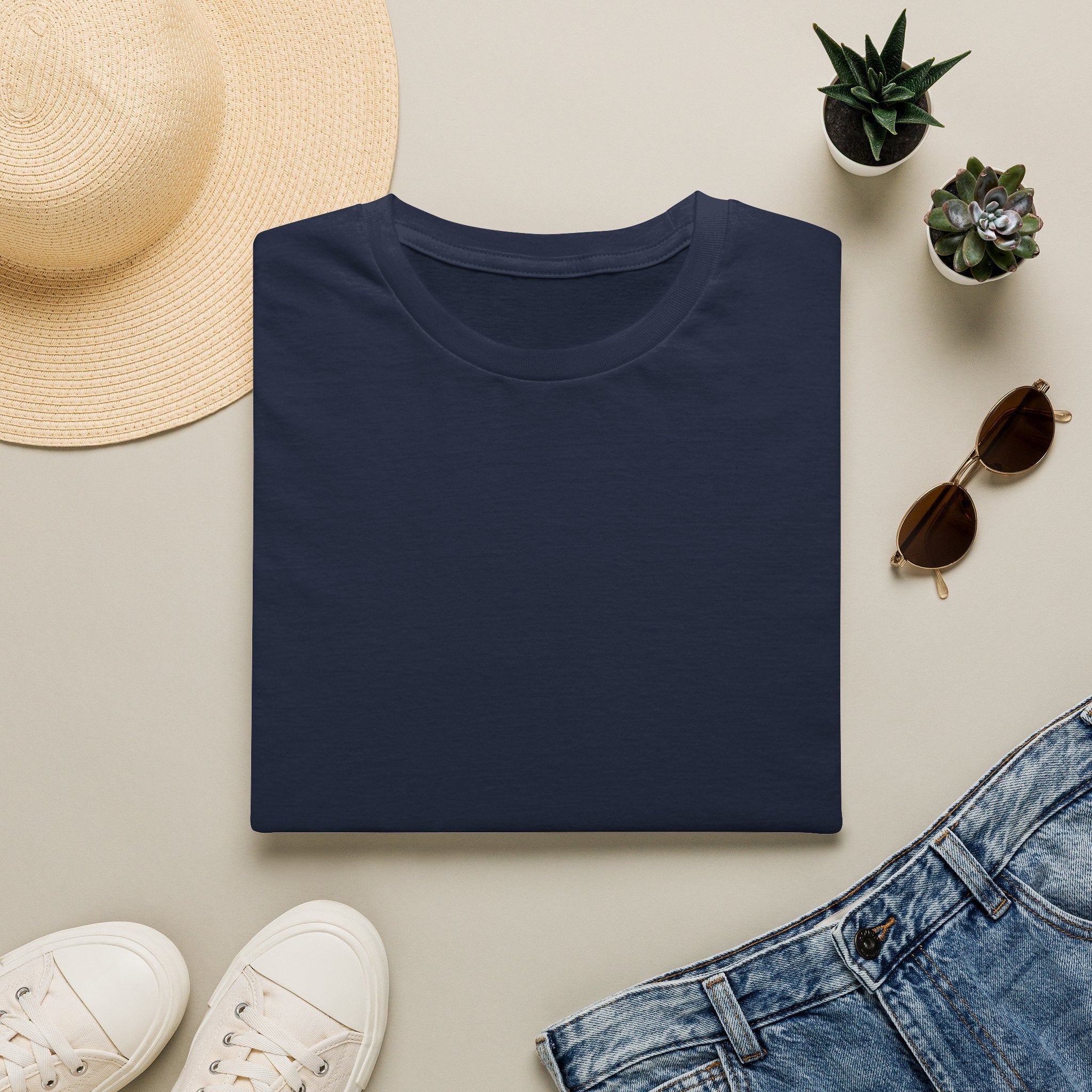Classic Plain T-Shirt — Minimal Everyday Tee