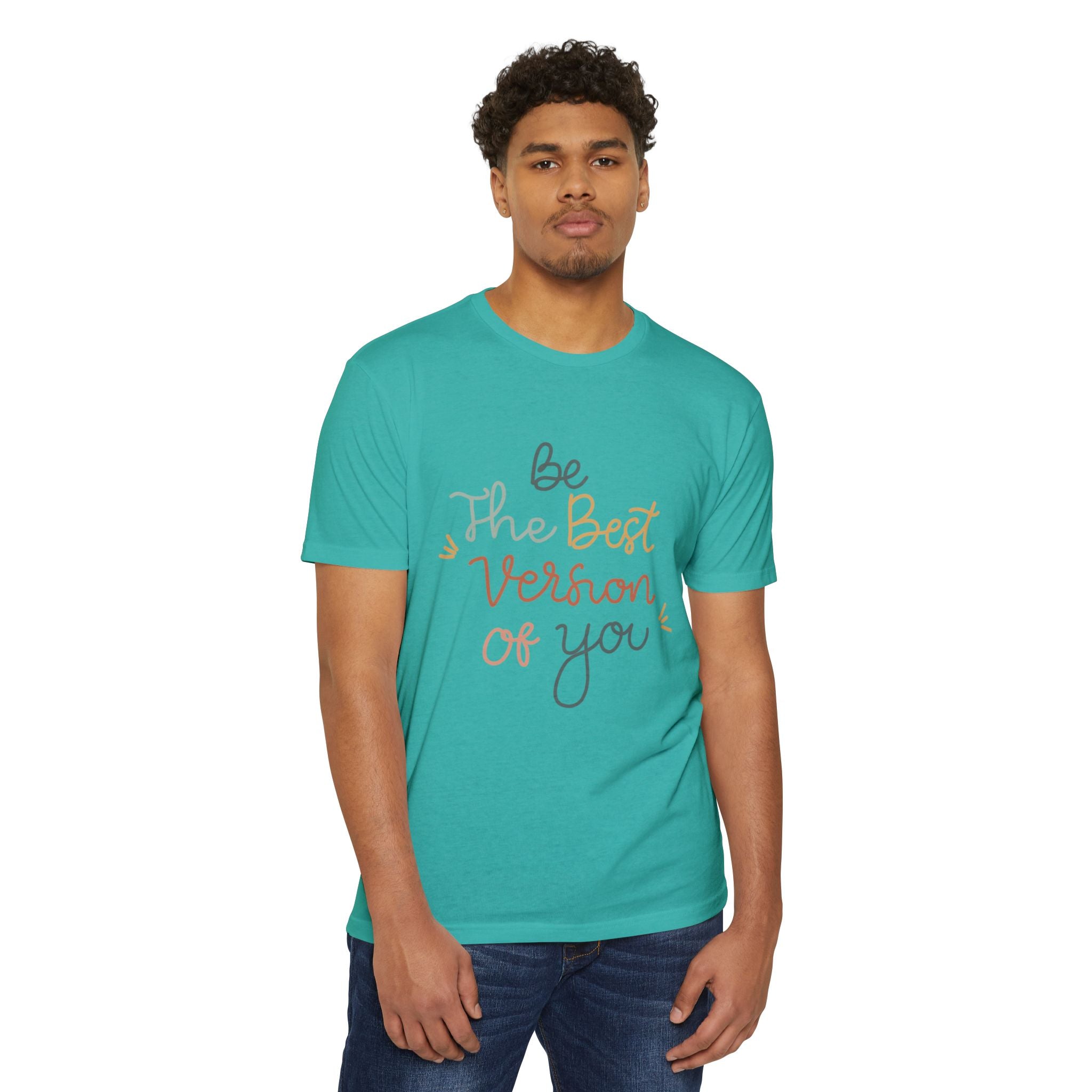 Inspirational "Be The Best Version Of You" T-Shirt — Motivational Women's Tee