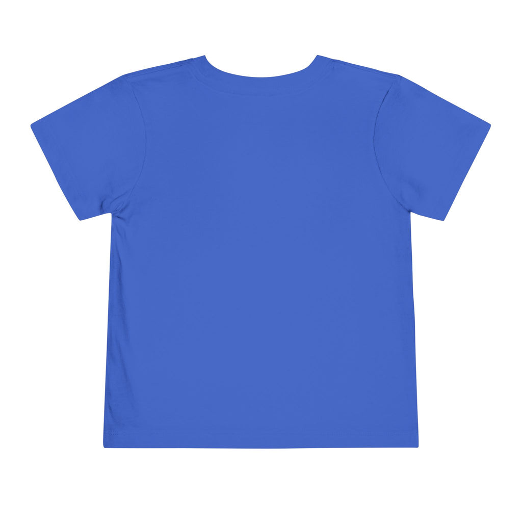 Toddler Candy Shapes Tee — Colorful Candy Heart Star Graphic Shirt for Kids