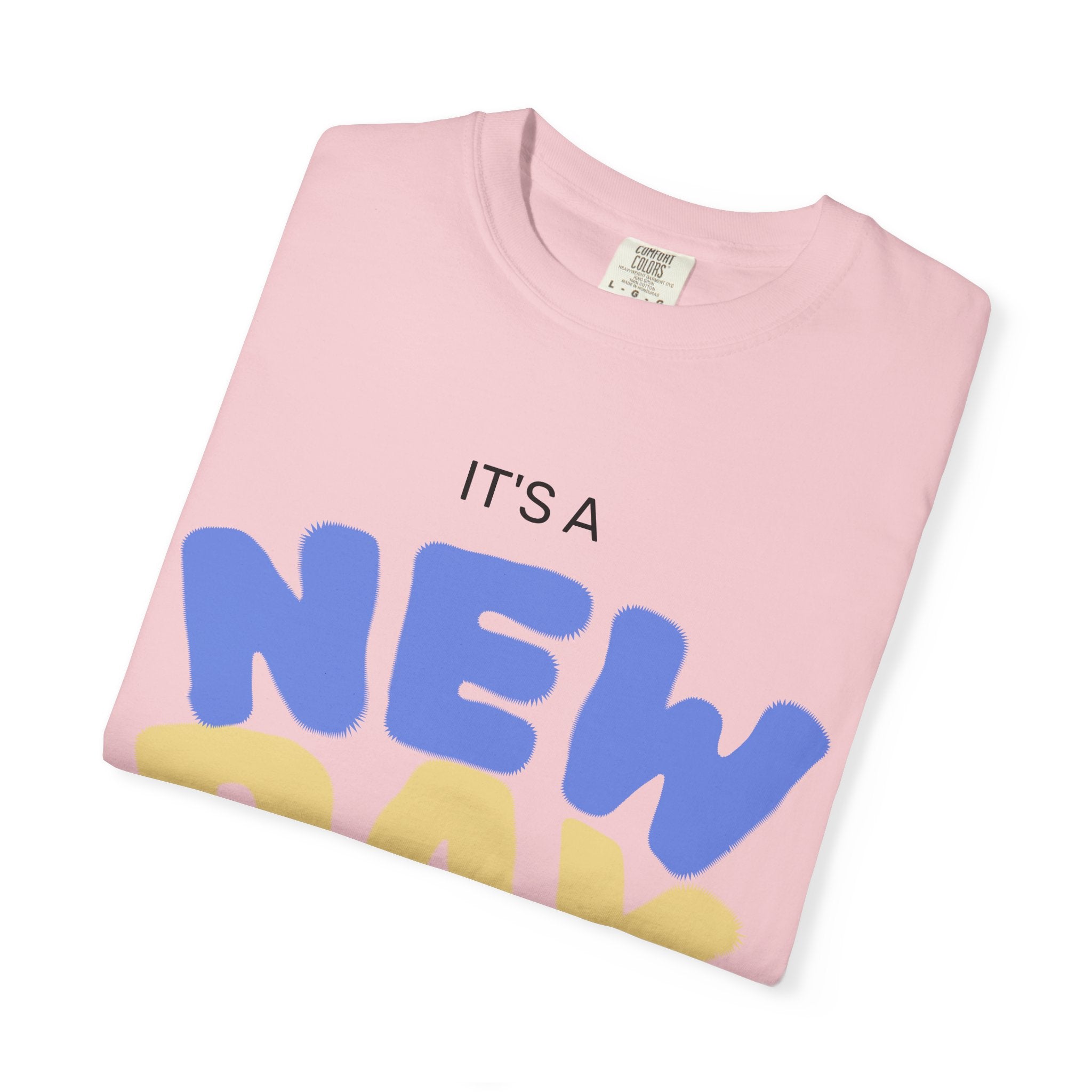 New Day "Rise N' Shine" T-Shirt — Happy and Dazzling Graphic Tee