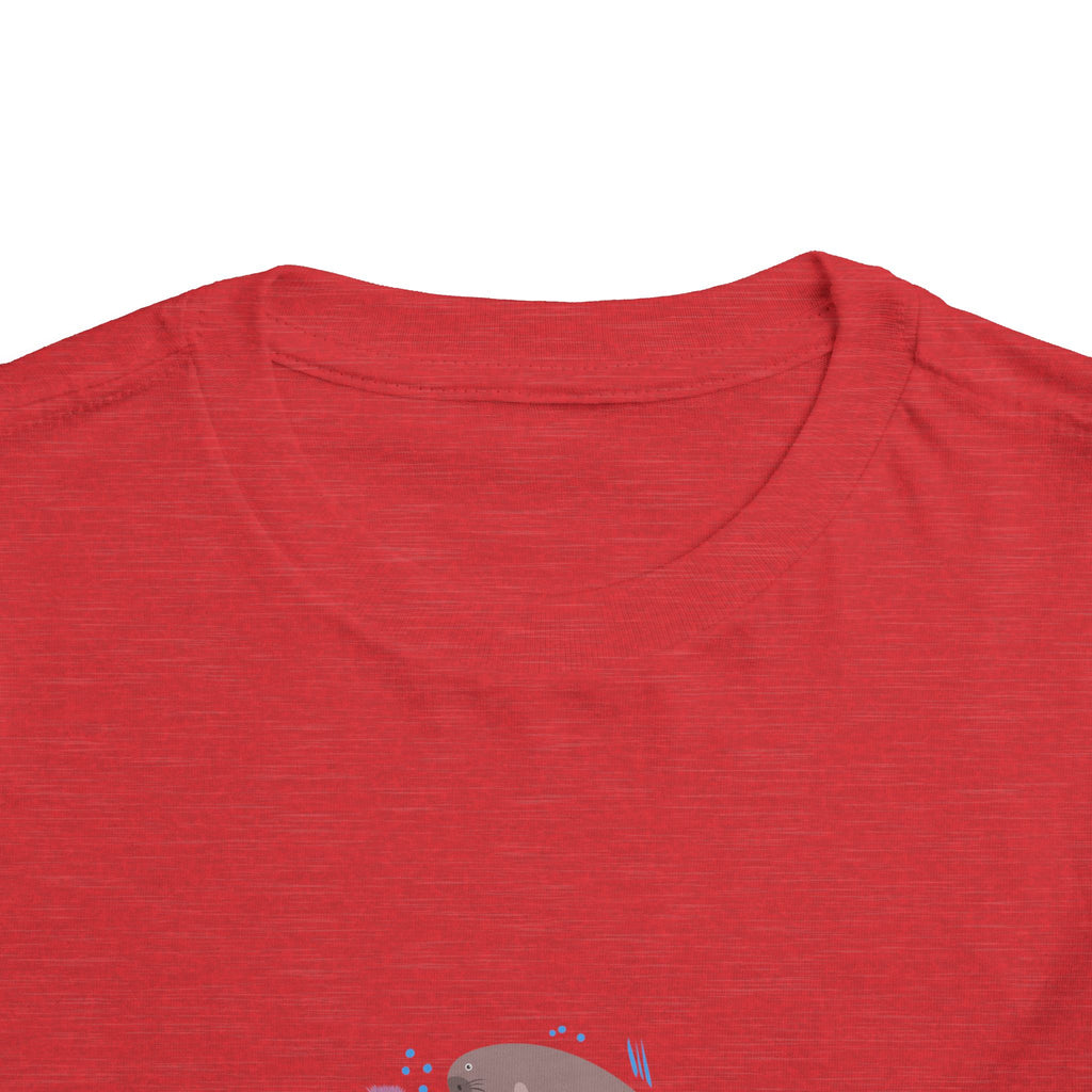 Toddler Tee — Cute Ocean Animals Circle Graphic