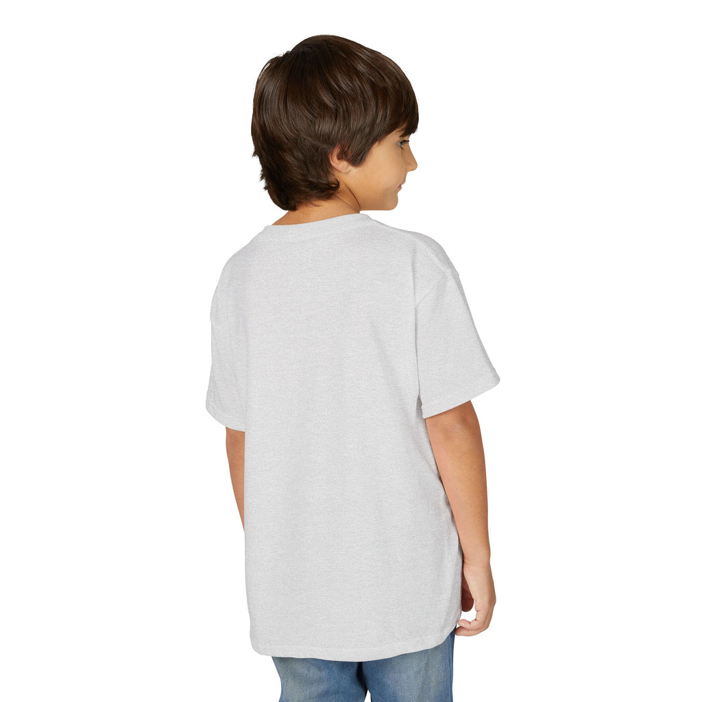 Youth Beach Please T-Shirt — Kids Summer Palm Tree & Umbrella Tee