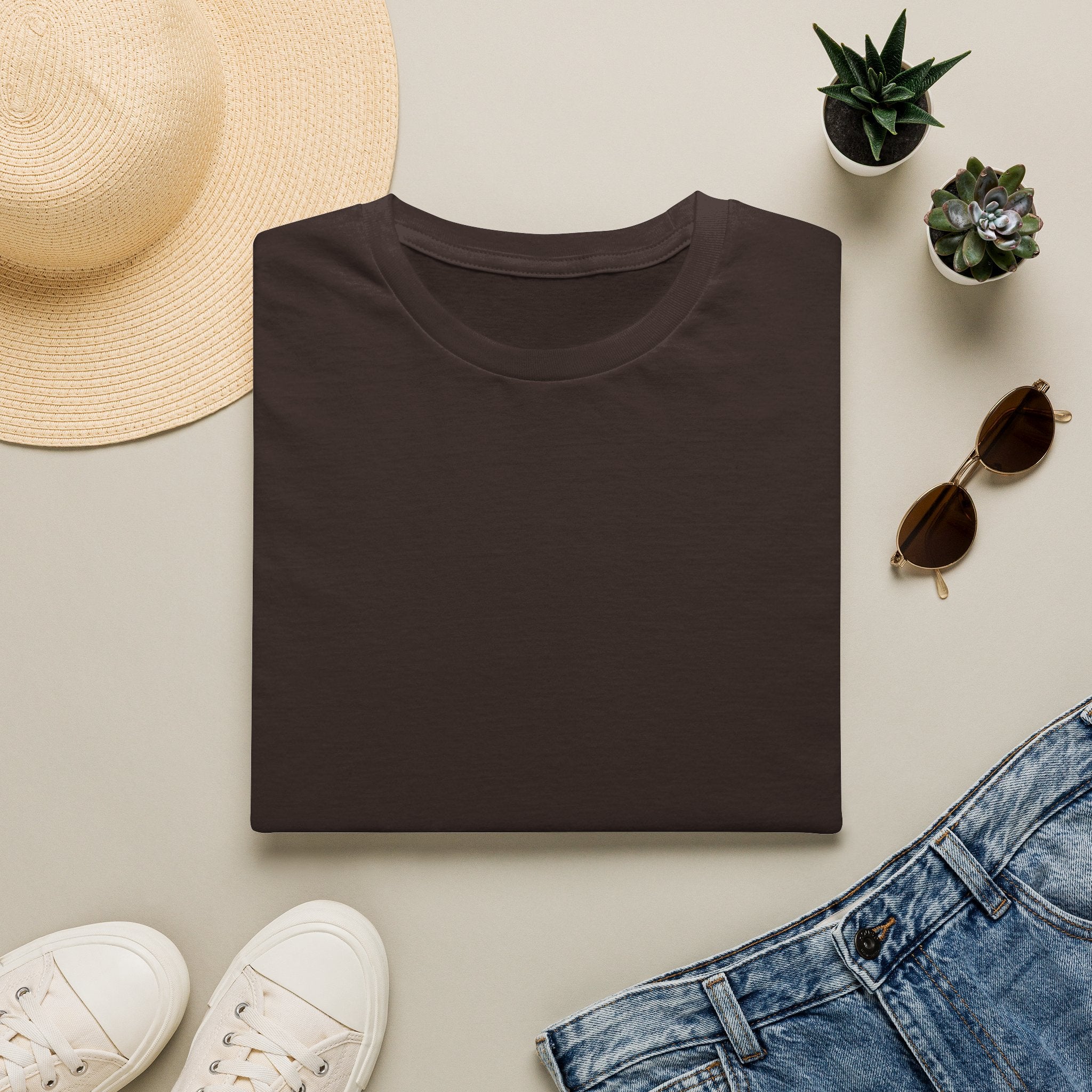 Classic Plain T-Shirt — Minimal Everyday Tee
