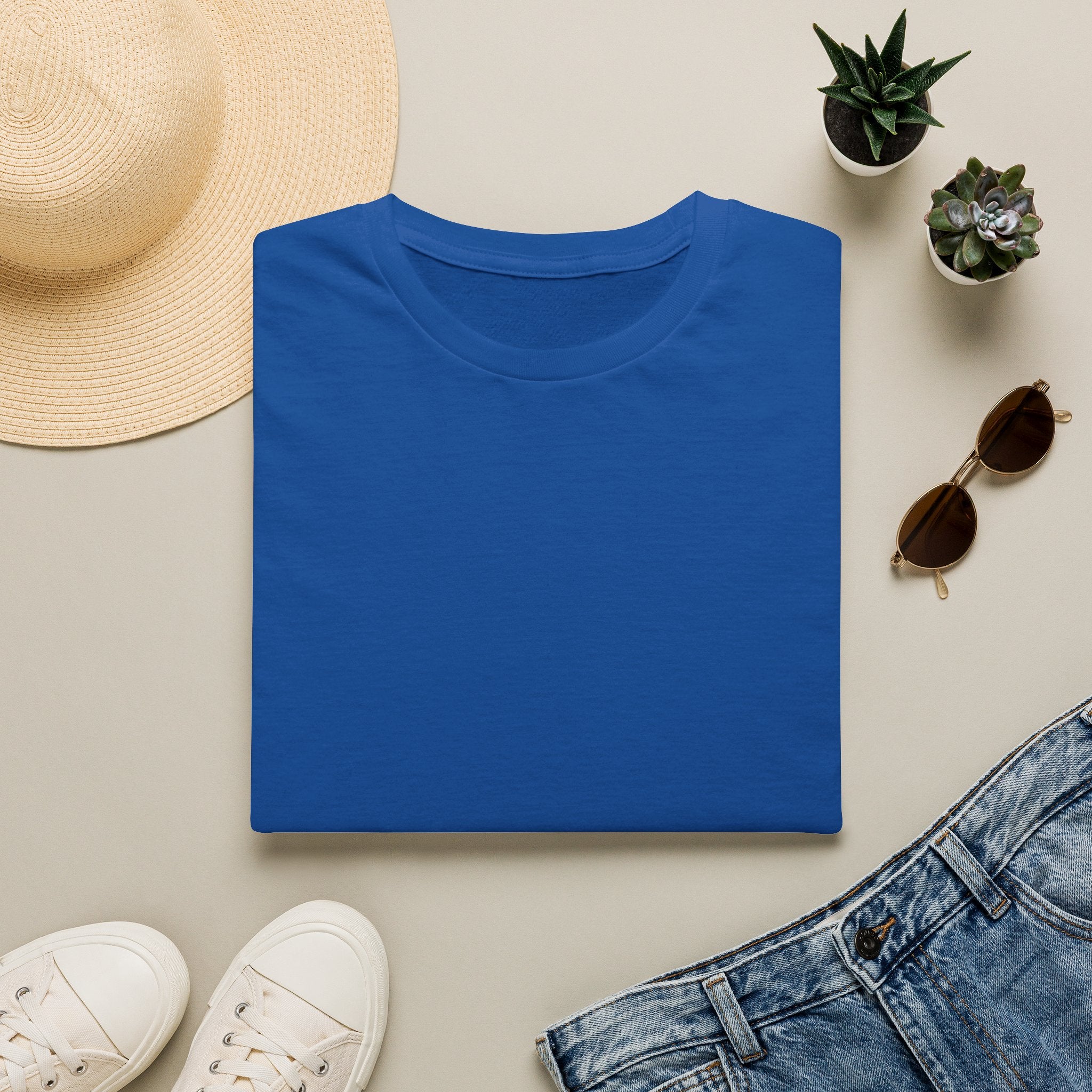 Classic Plain T-Shirt — Minimal Everyday Tee