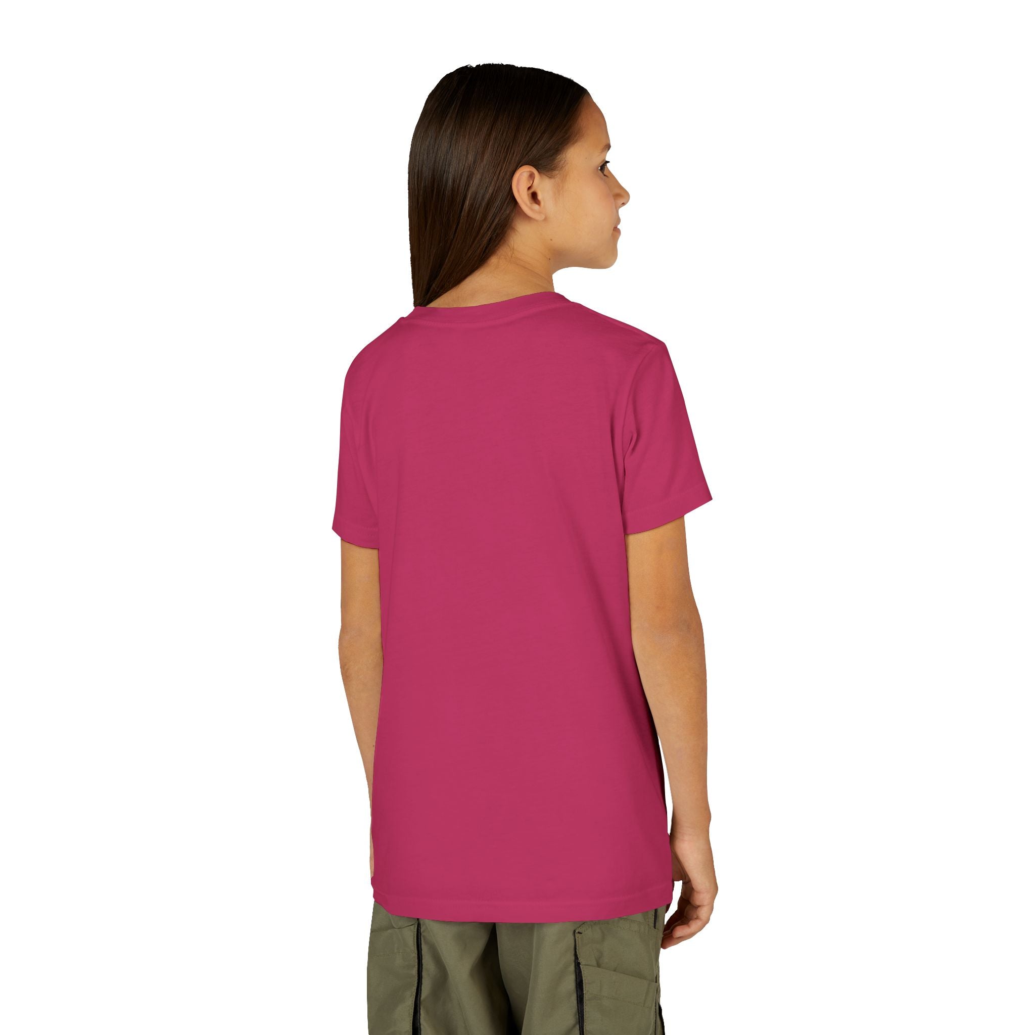 Youth Tee — "Stay True and Be You" Rainbow Script Kids T-Shirt