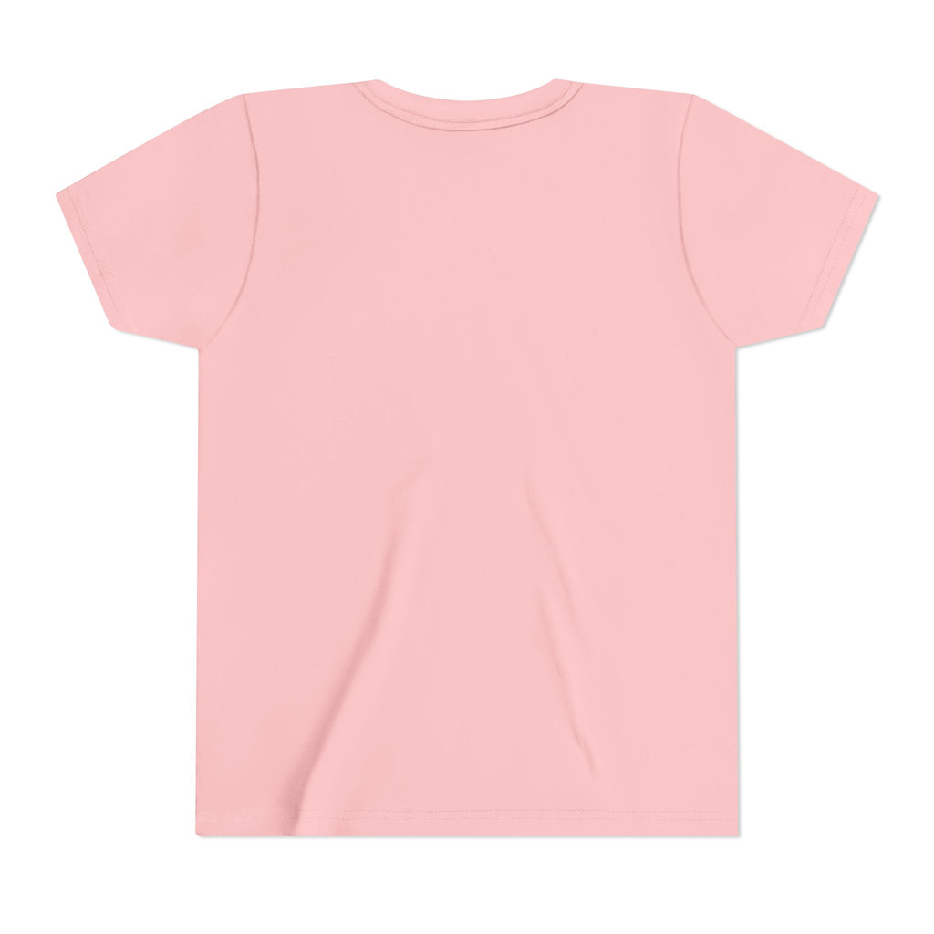 Youth Tee — "Stay True and Be You" Rainbow Script Kids T-Shirt