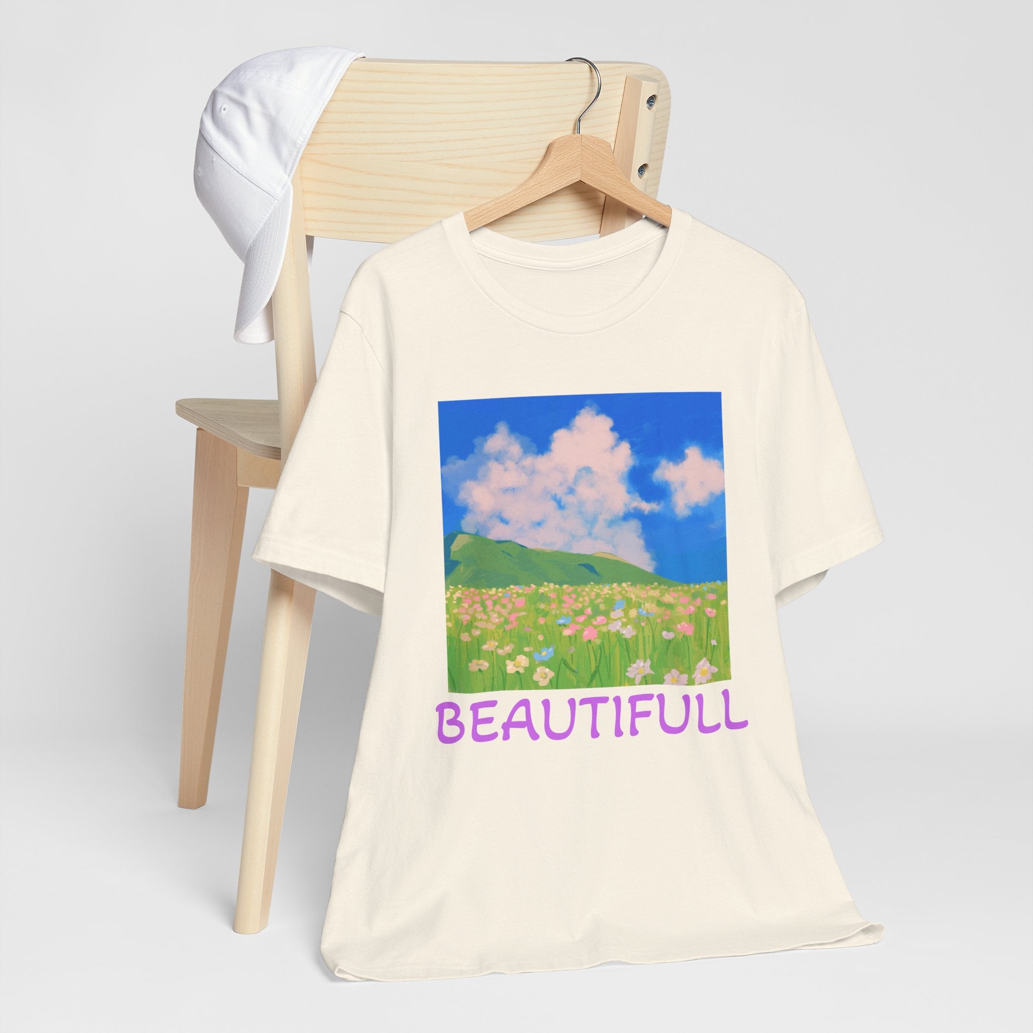 Floral Field Printed T-Shirt — Beautiful Floral Daily Wear