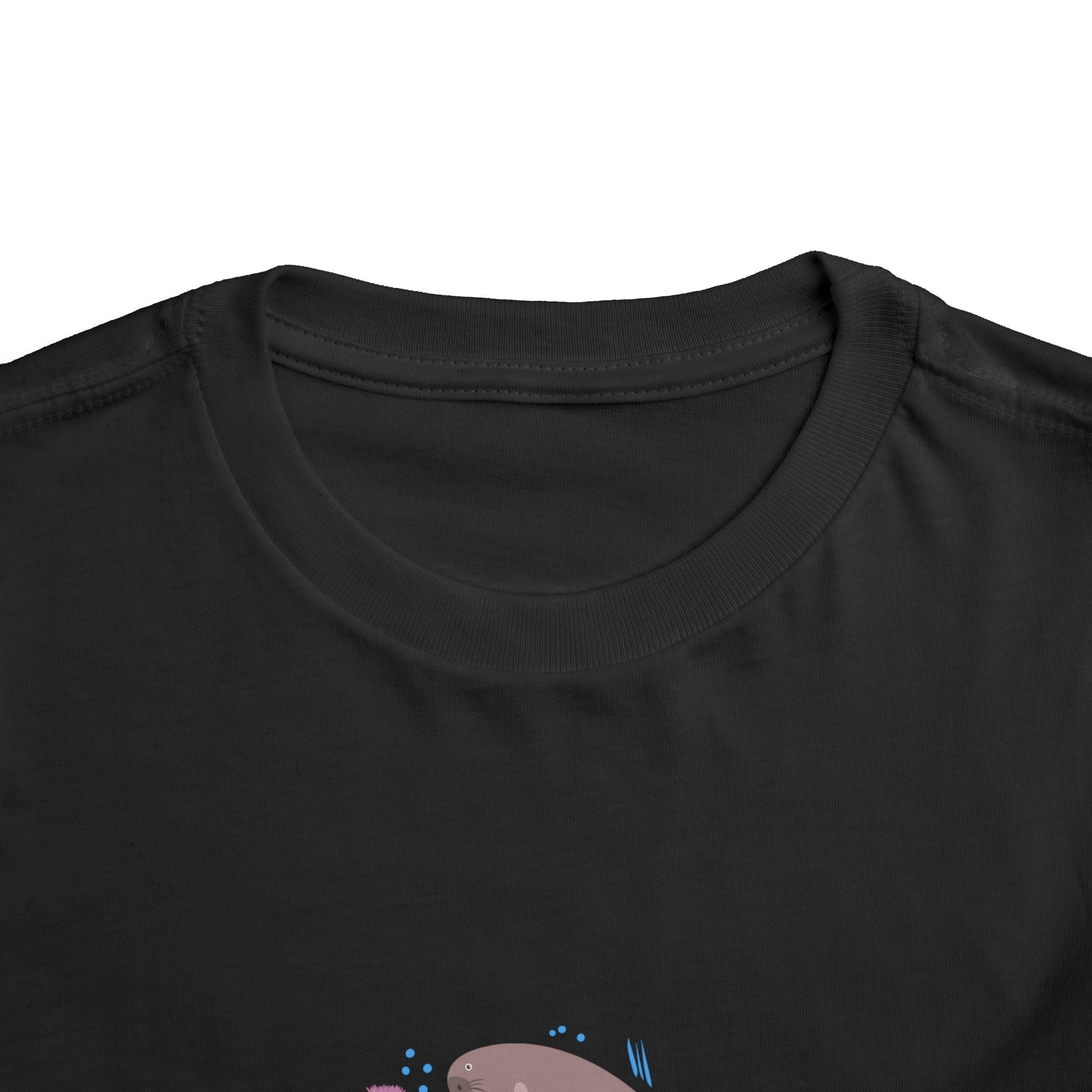 Toddler Tee — Cute Ocean Animals Circle Graphic