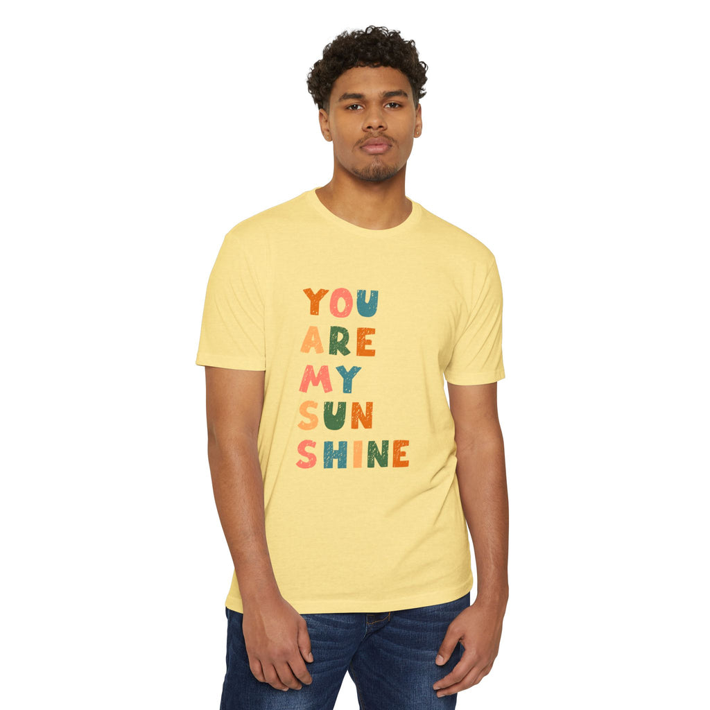 You Are My Sunshine T-Shirt — Cheerful Retro Kids & Family Tee