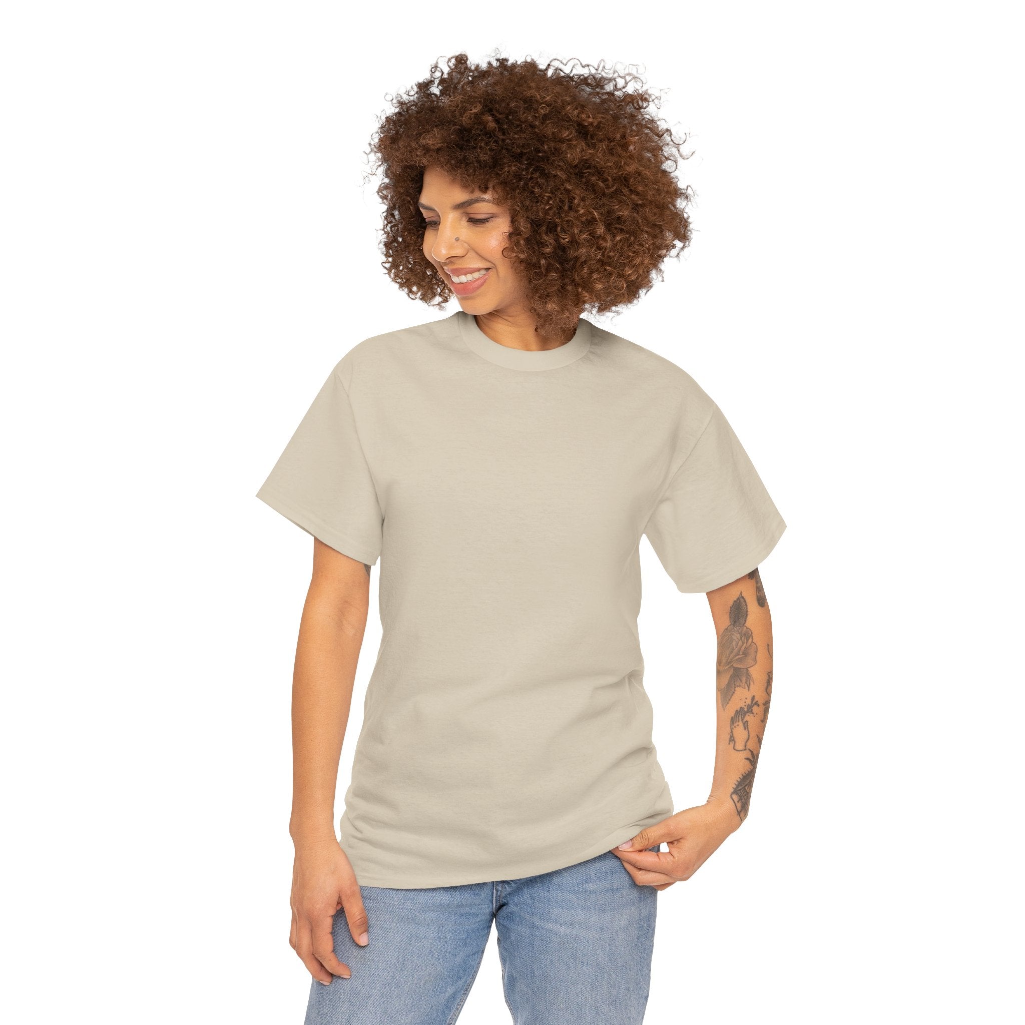 Plain Unisex Cotton Tee — Comfortable Affordable Everyday T‑Shirt
