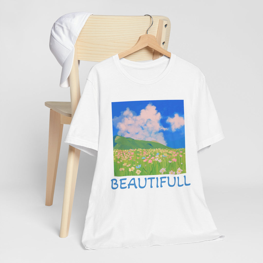 Floral Field Printed T-Shirt — Beautiful Floral Daily Wear