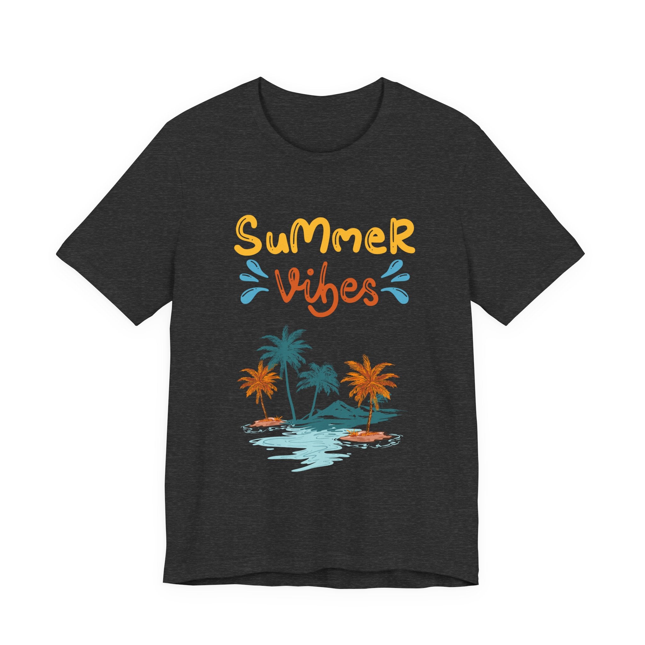 Hello Summer Tee – Pastel Beach Graphic T-Shirt
