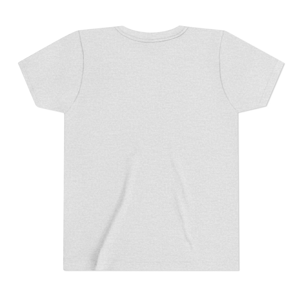 Youth Tee — "Stay True and Be You" Rainbow Script Kids T-Shirt