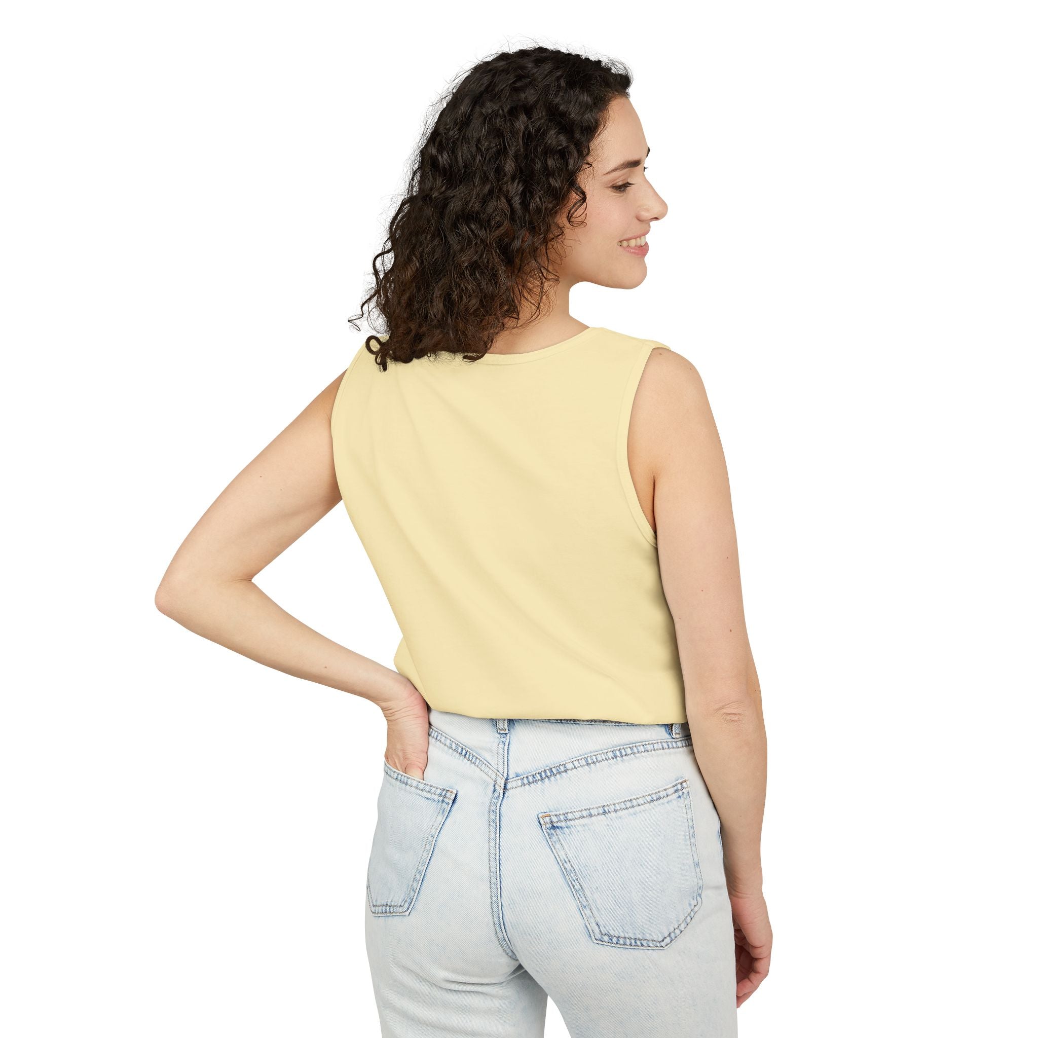 Classic Plain Tank Top — Lightweight Unisex Garment-Dyed Summer Tank