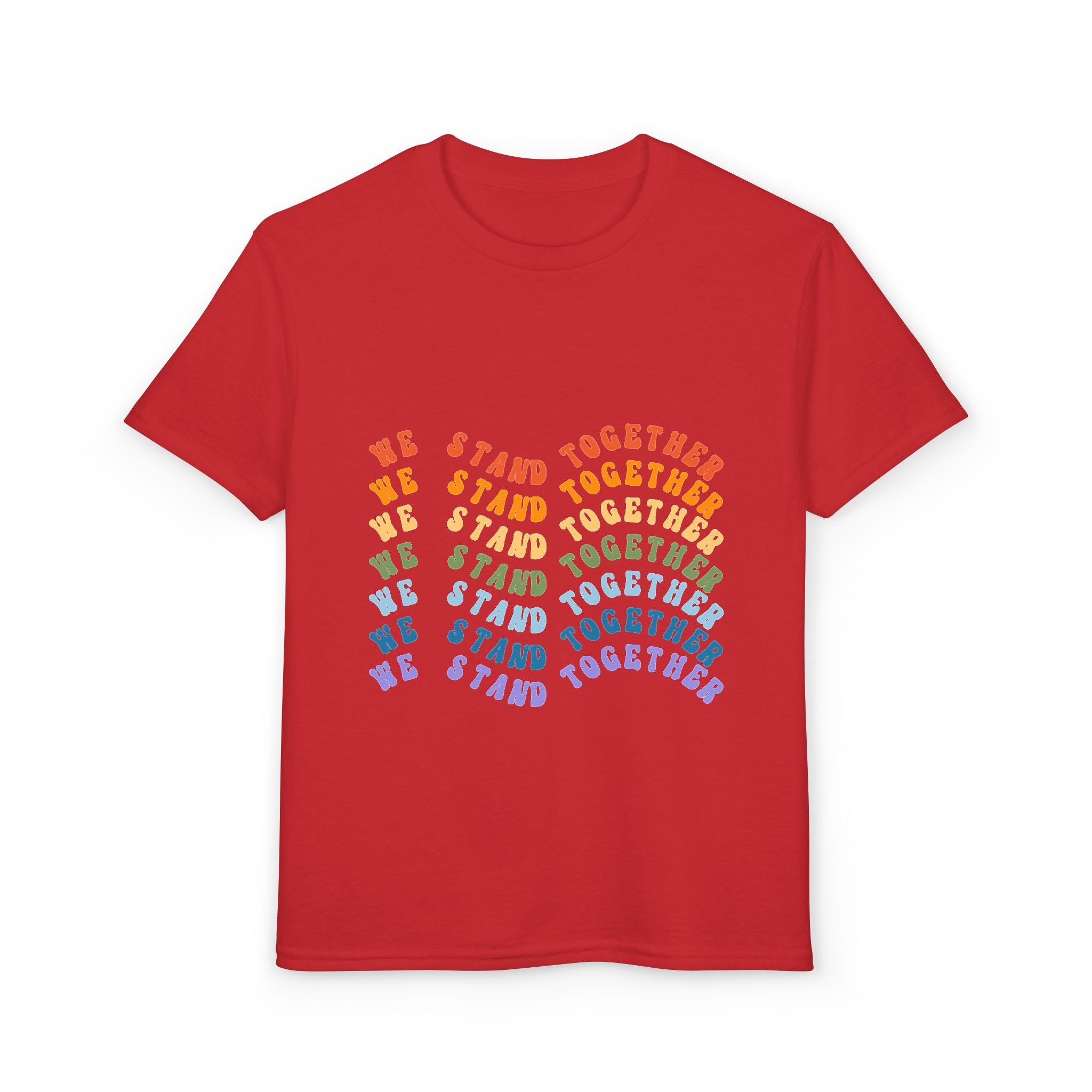 Youth Rainbow "We Stand Together" T-Shirt