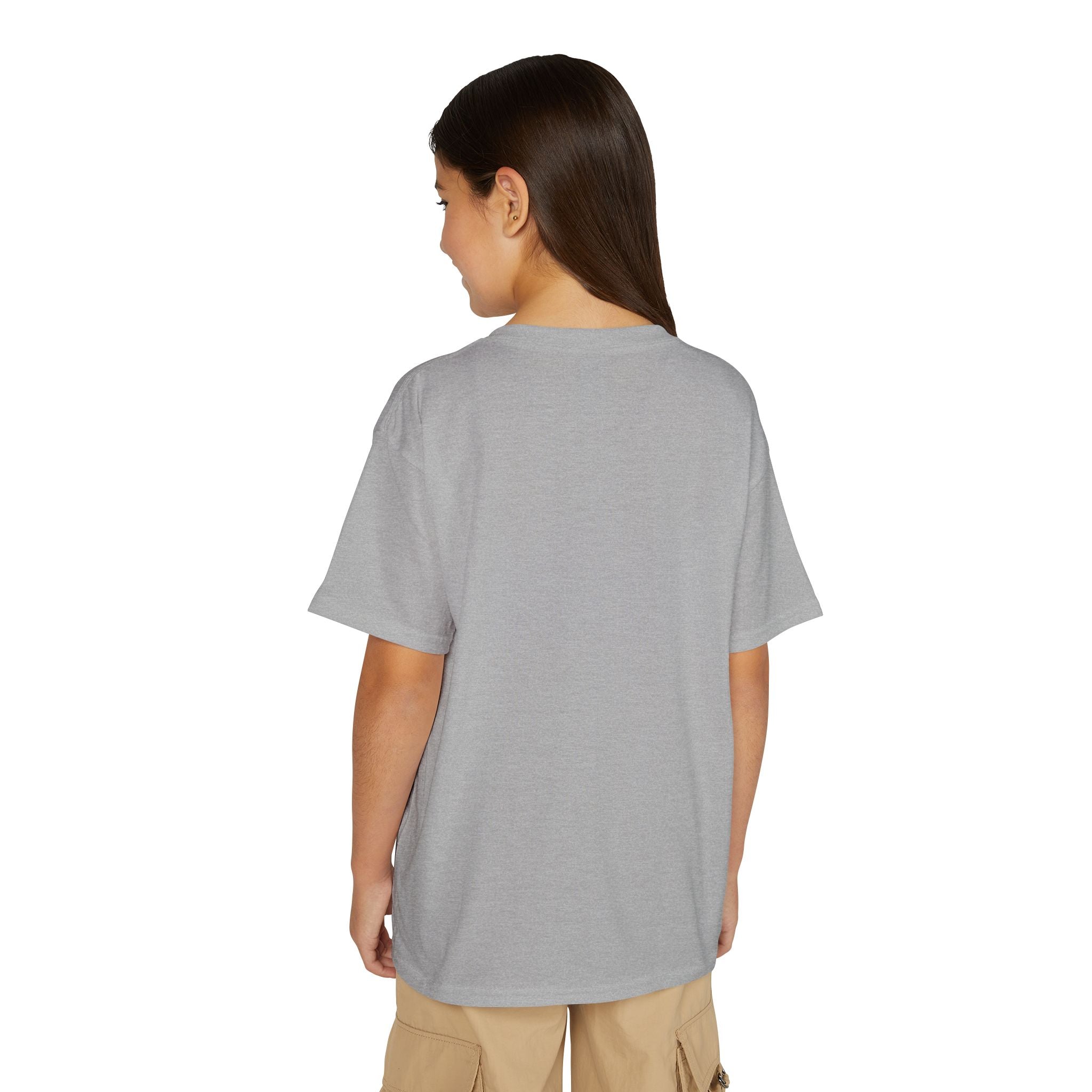 Youth T-Shirt — "Lucky to Have Friends" Cute Floral Friendship Tee