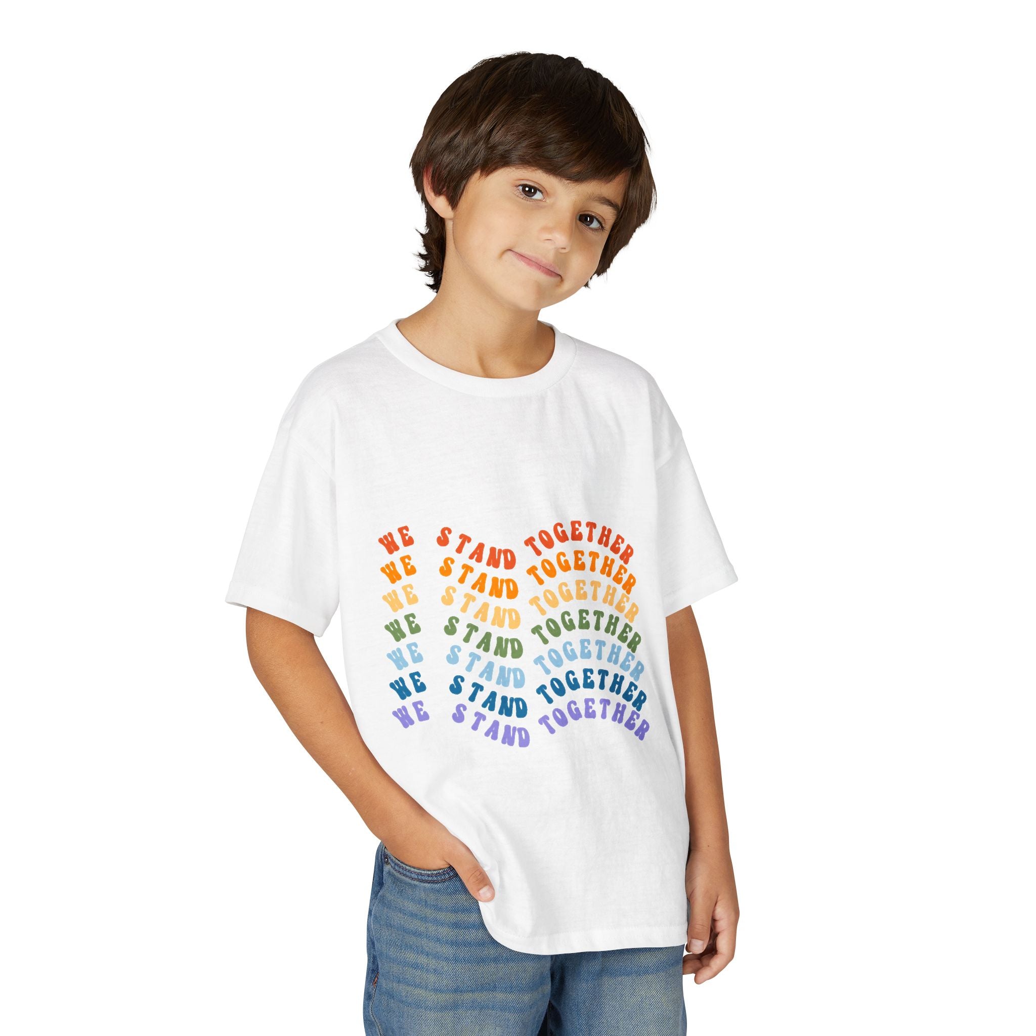 Youth Rainbow "We Stand Together" T-Shirt
