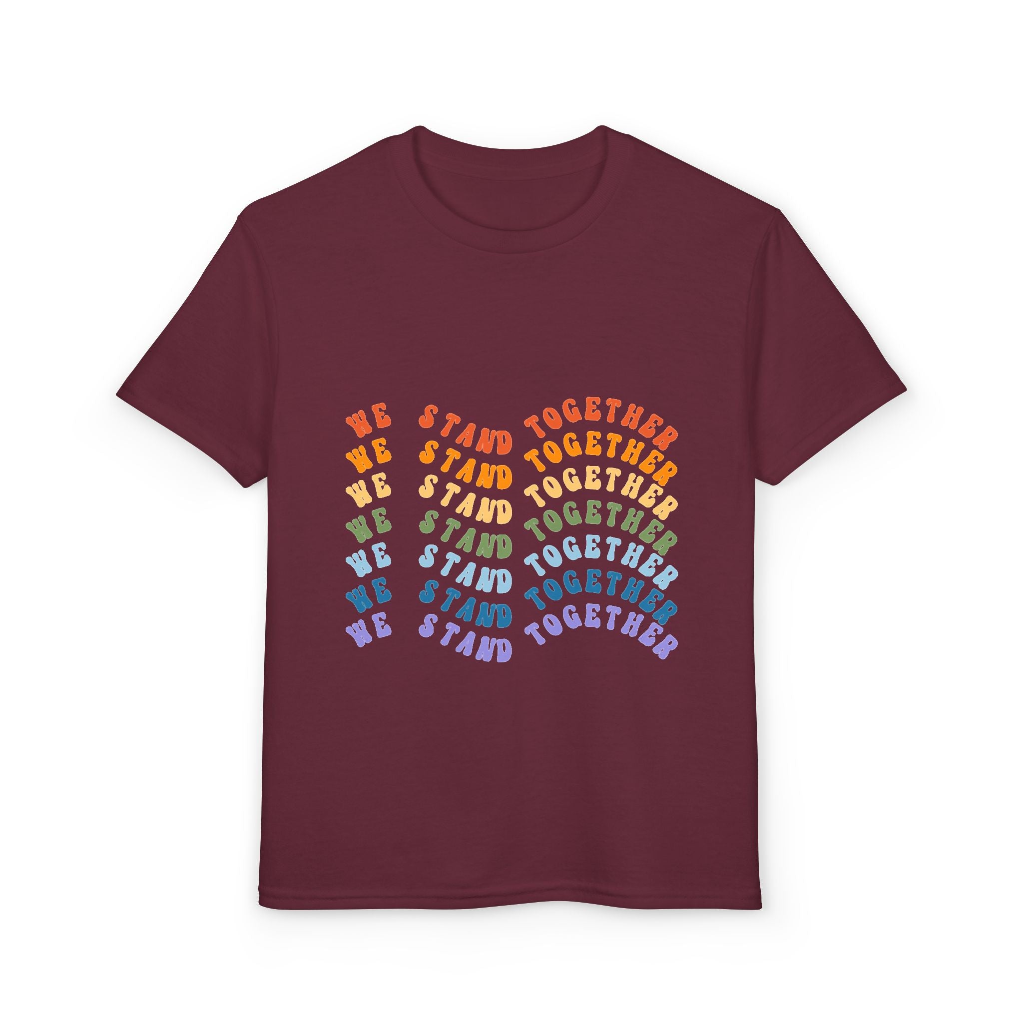Youth Rainbow "We Stand Together" T-Shirt