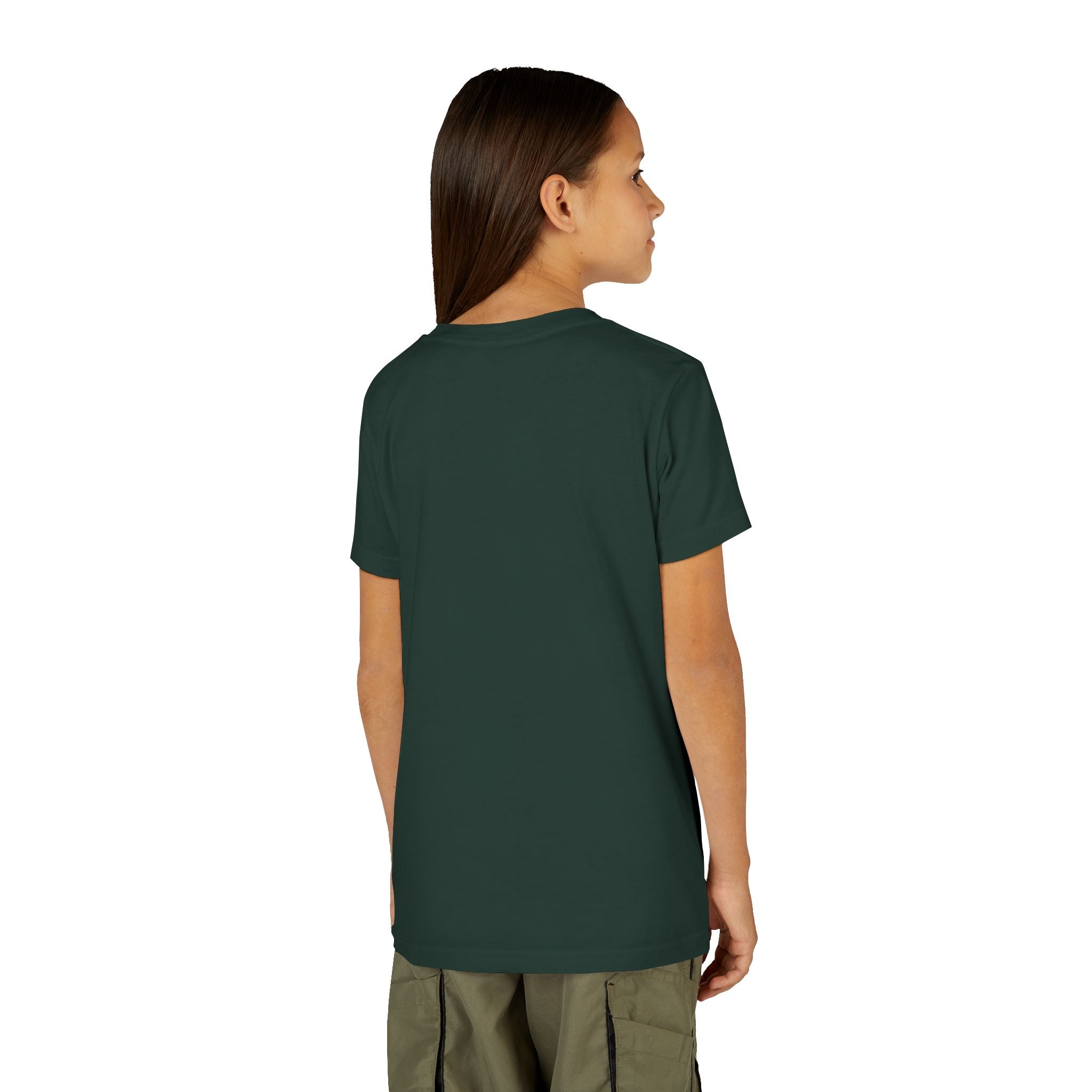 Youth Tee — "Stay True and Be You" Rainbow Script Kids T-Shirt