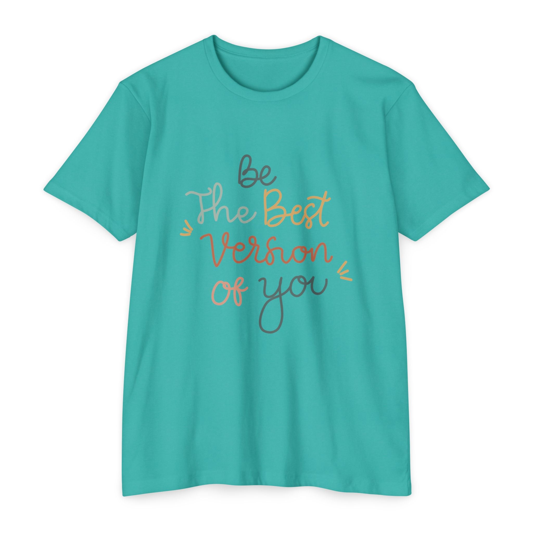 Inspirational "Be The Best Version Of You" T-Shirt — Motivational Women's Tee