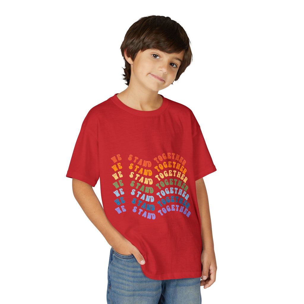 Youth Rainbow "We Stand Together" T-Shirt