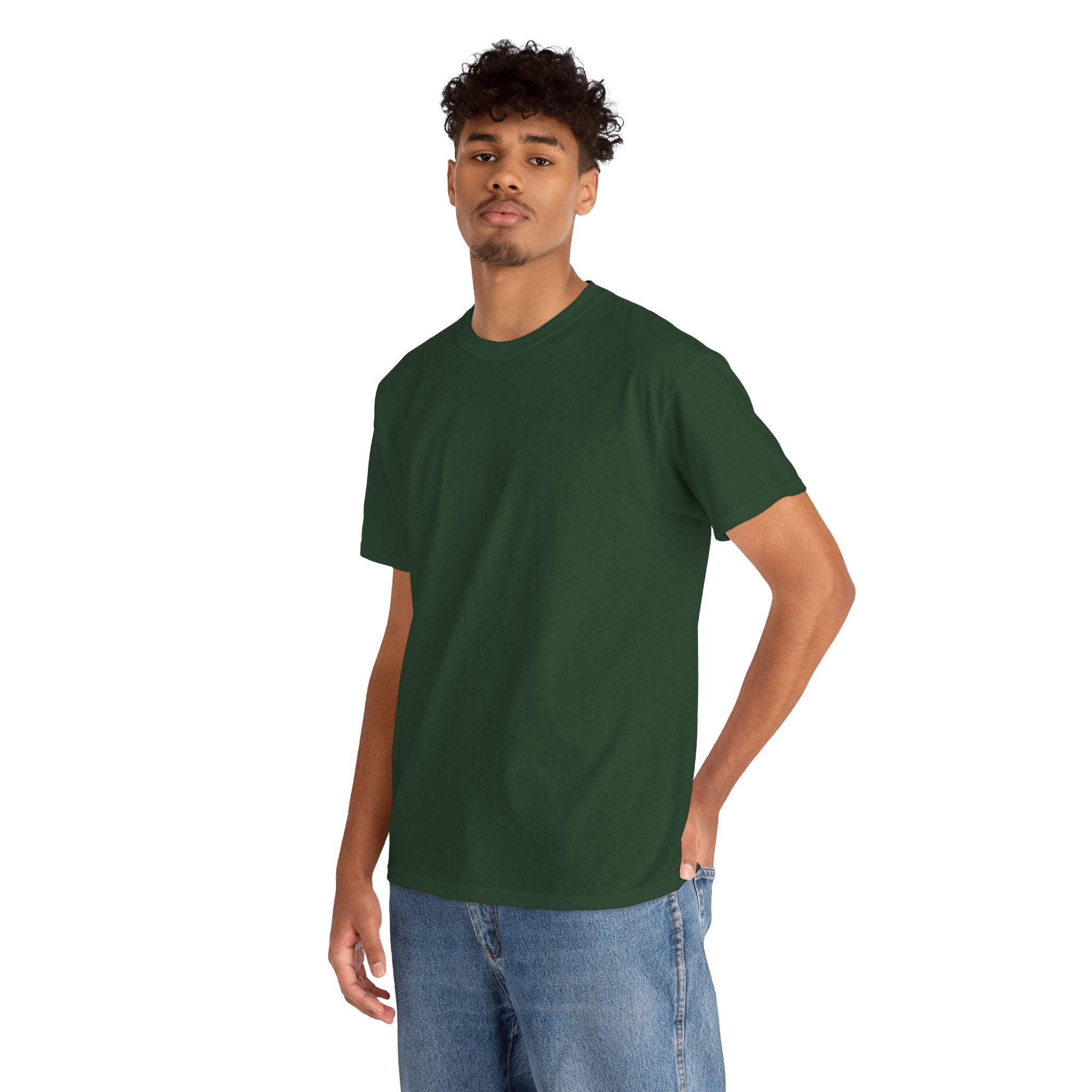 Plain Unisex Cotton Tee — Comfortable Affordable Everyday T‑Shirt