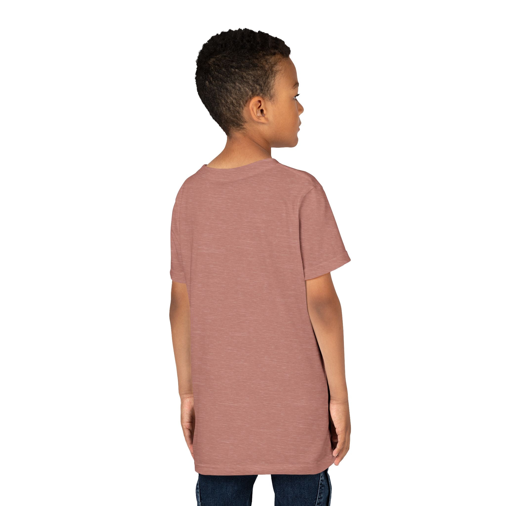 Youth Tee — "Stay True and Be You" Rainbow Script Kids T-Shirt