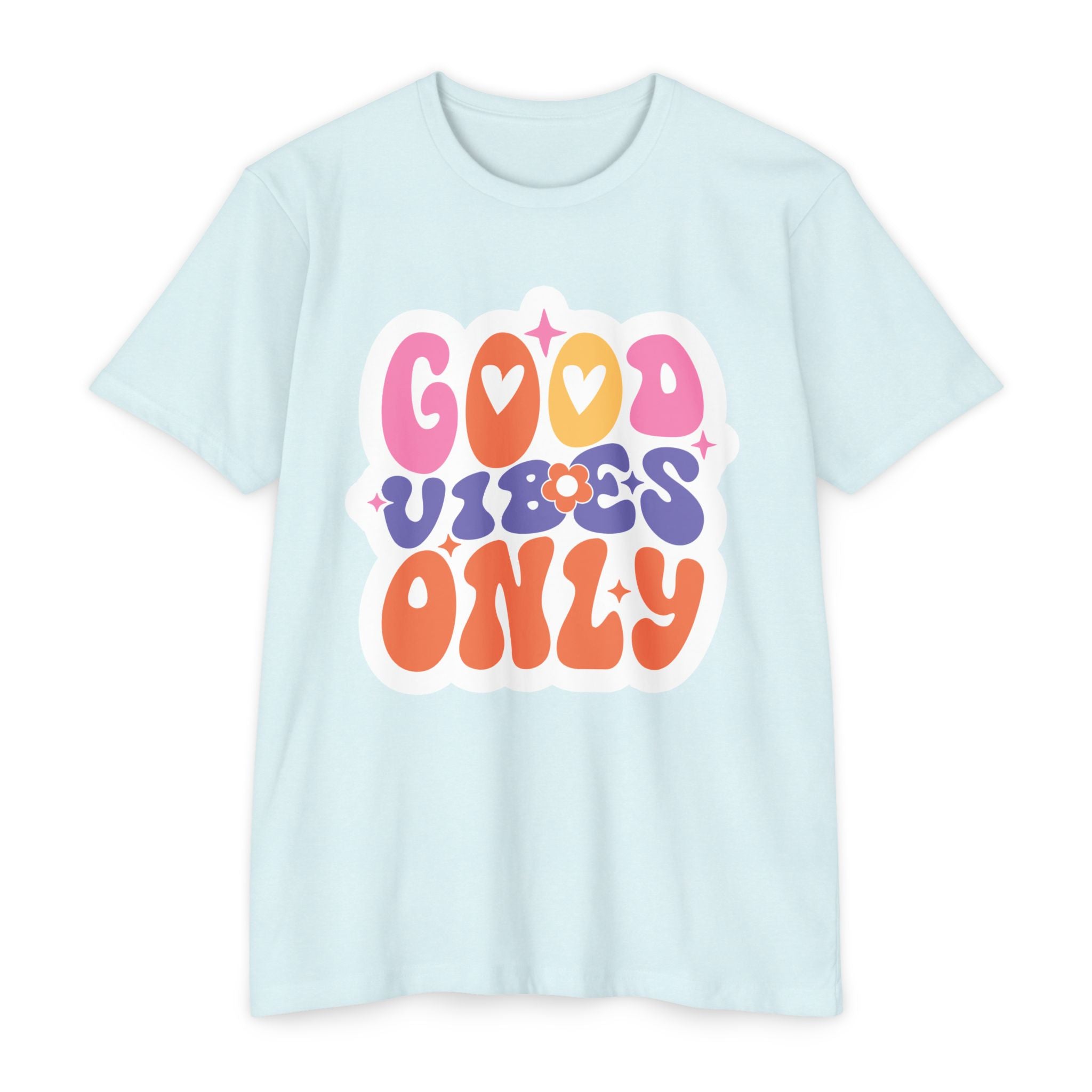Women’s Boyfriend Tee "Good Vibes Only" - Comfortable Women's T-Shirt